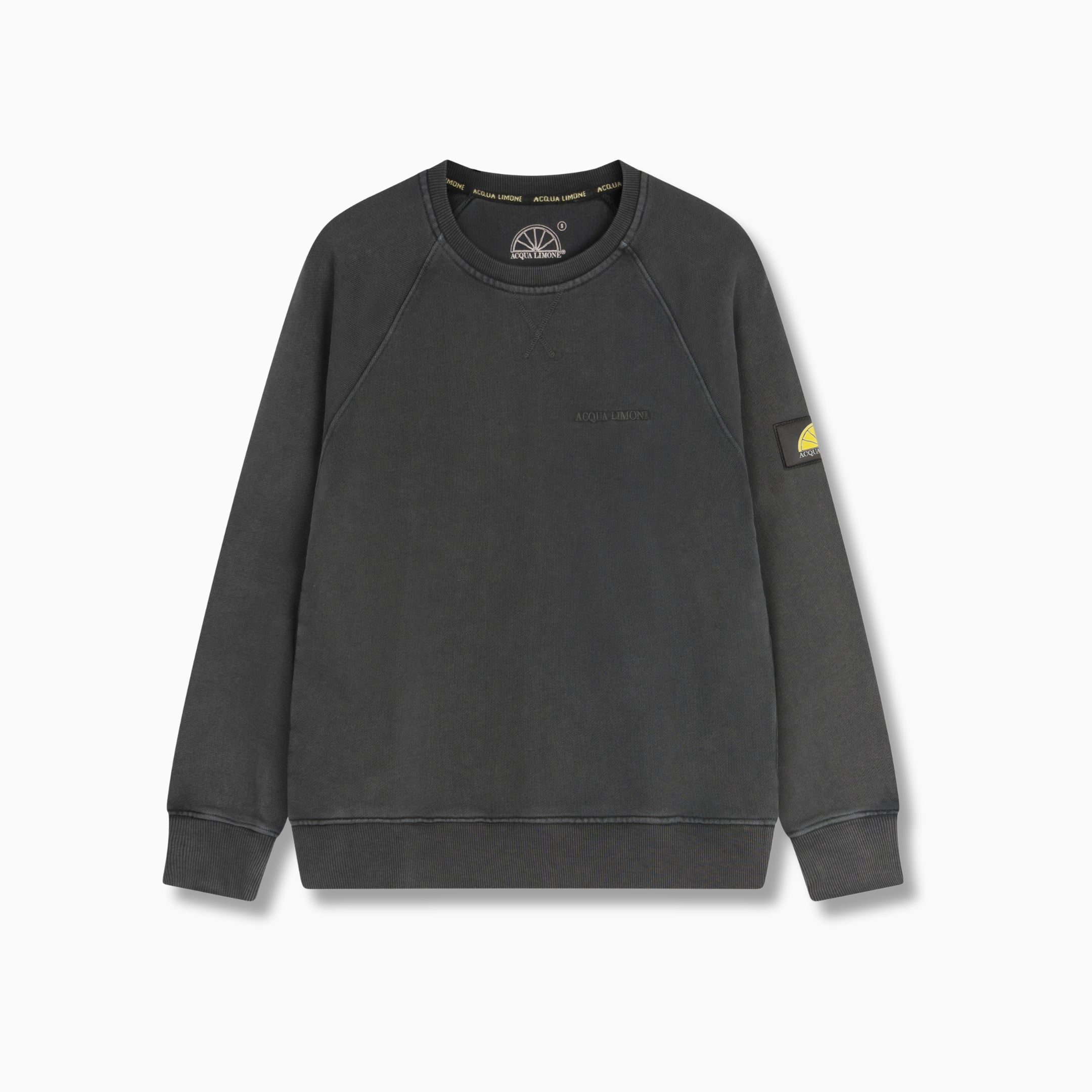 Washed College - Black - Acqua Limone