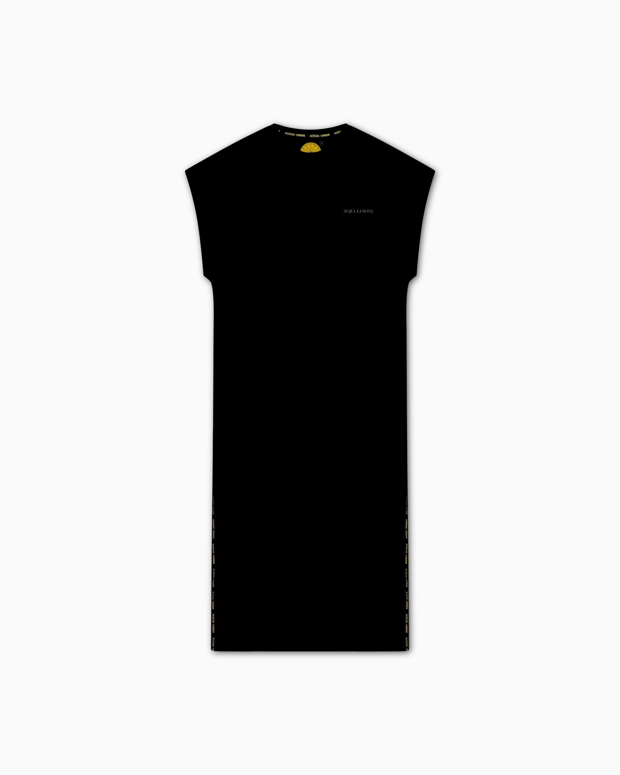 Donna Long Dress - Black - Acqua Limone