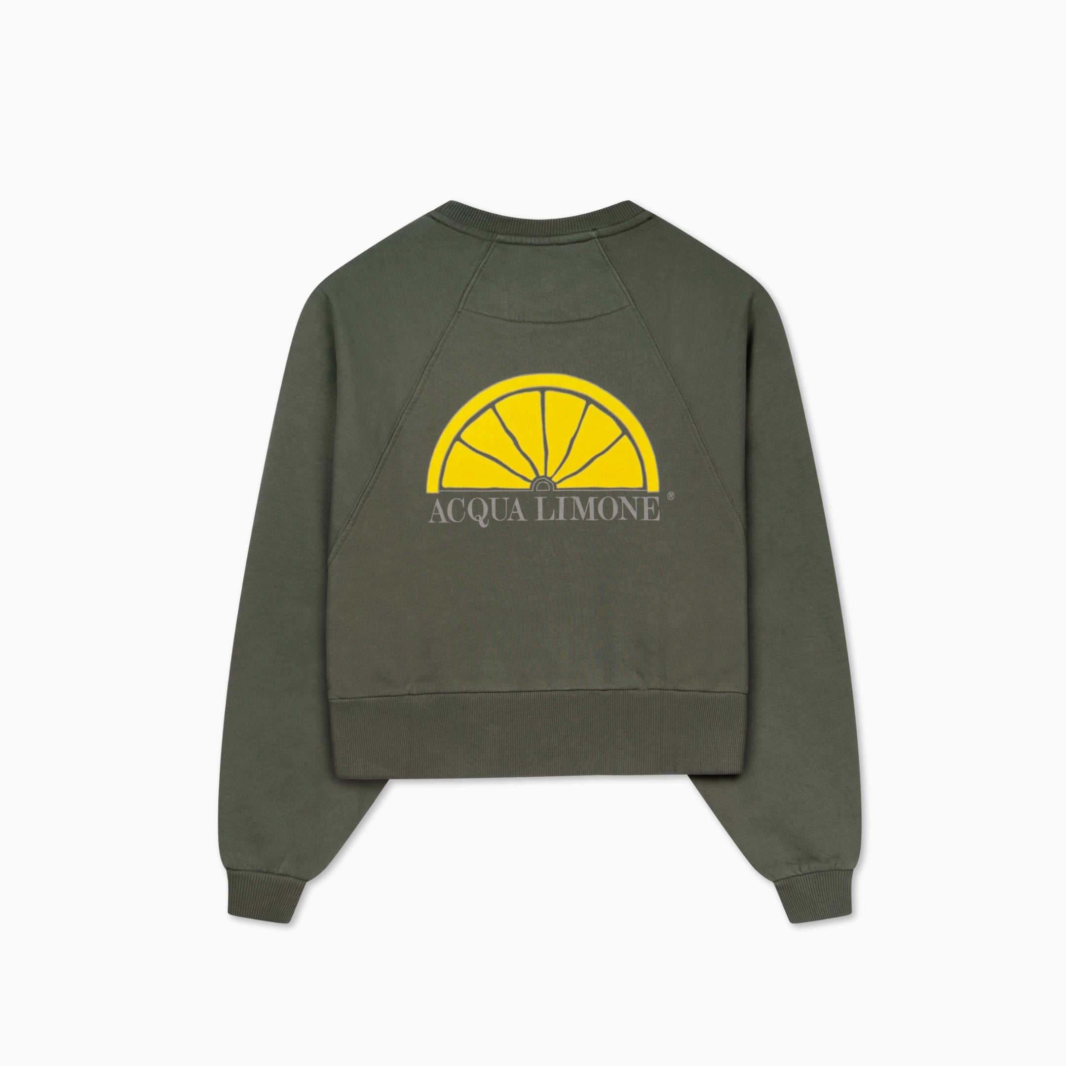Cropped Ivy Sweater - Forest Green