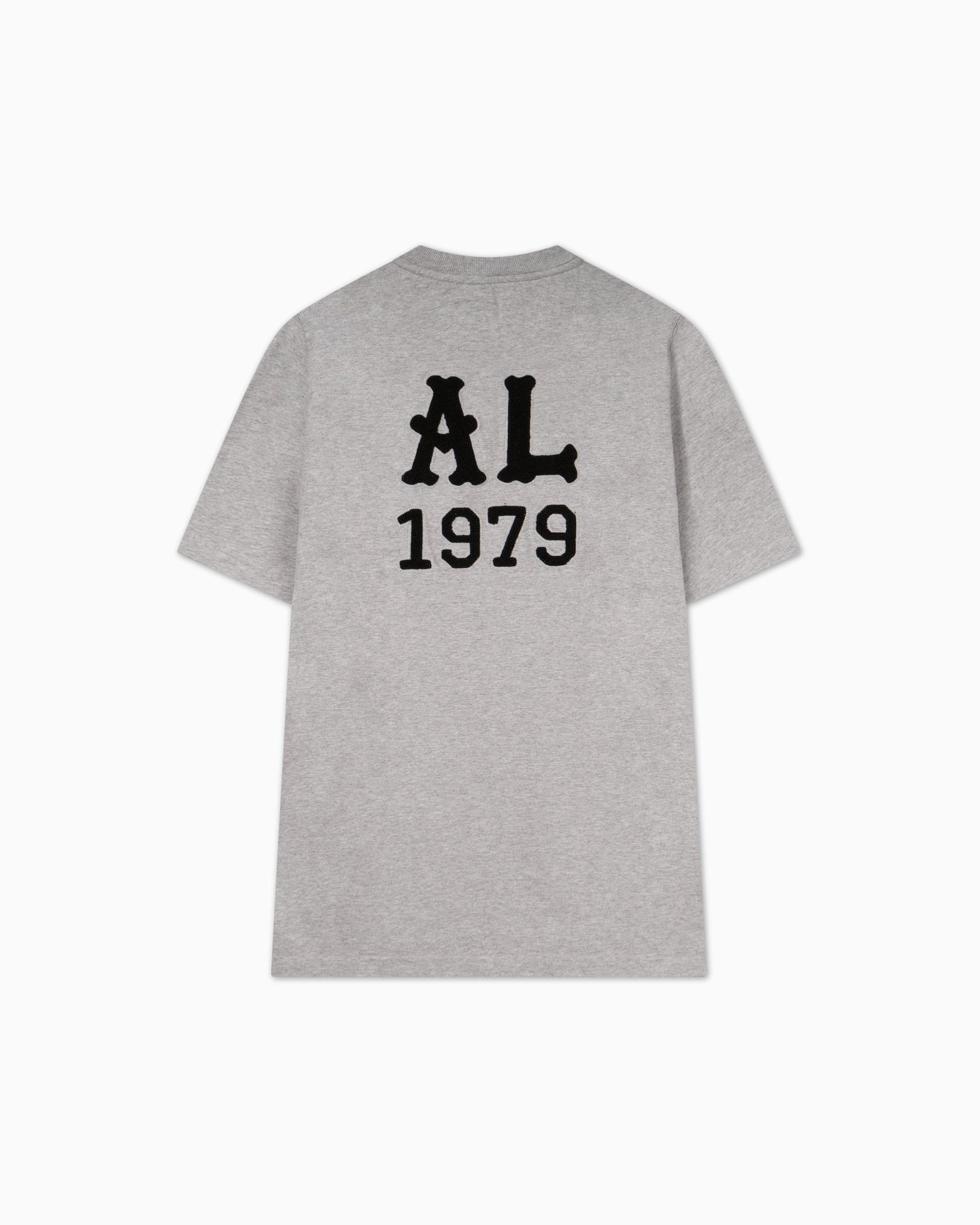 Heavy Ivy Tee - American Grey - Acqua Limone
