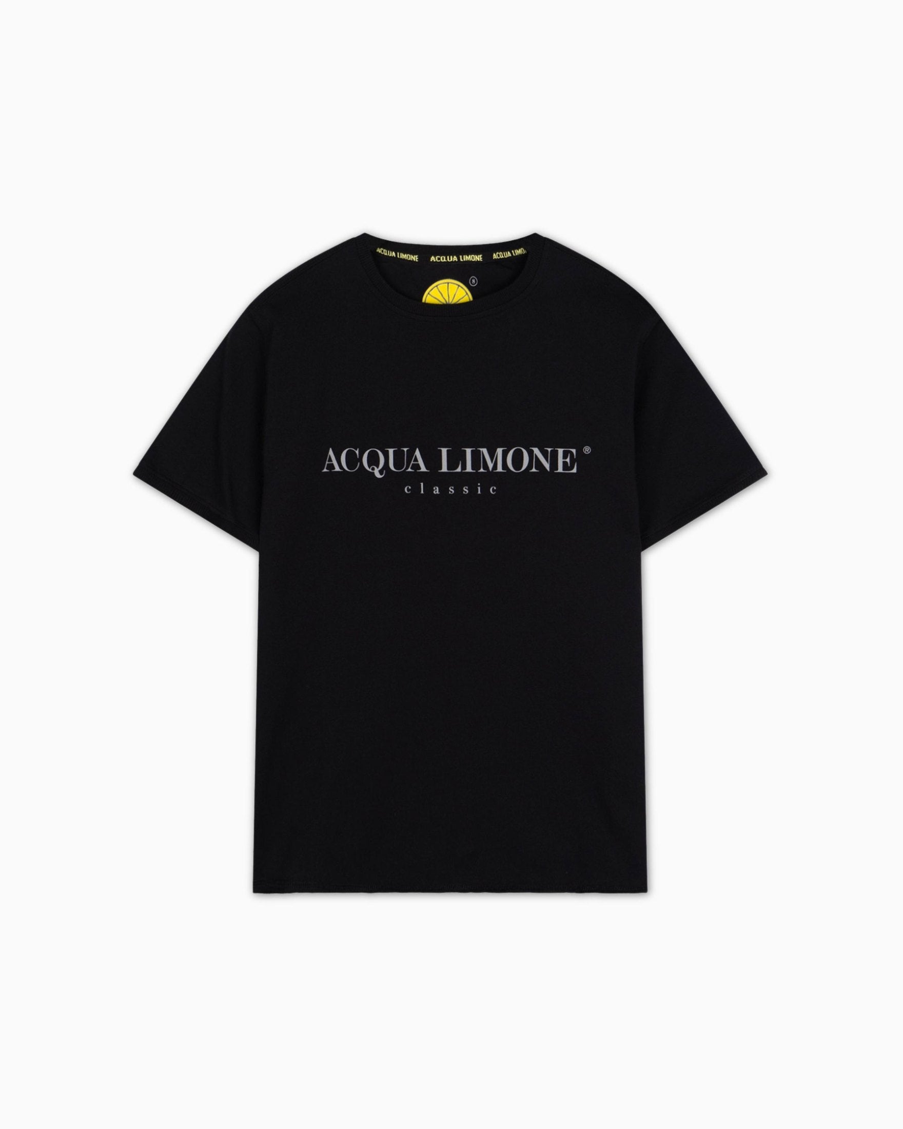 T-shirt Classic - Black - Acqua Limone