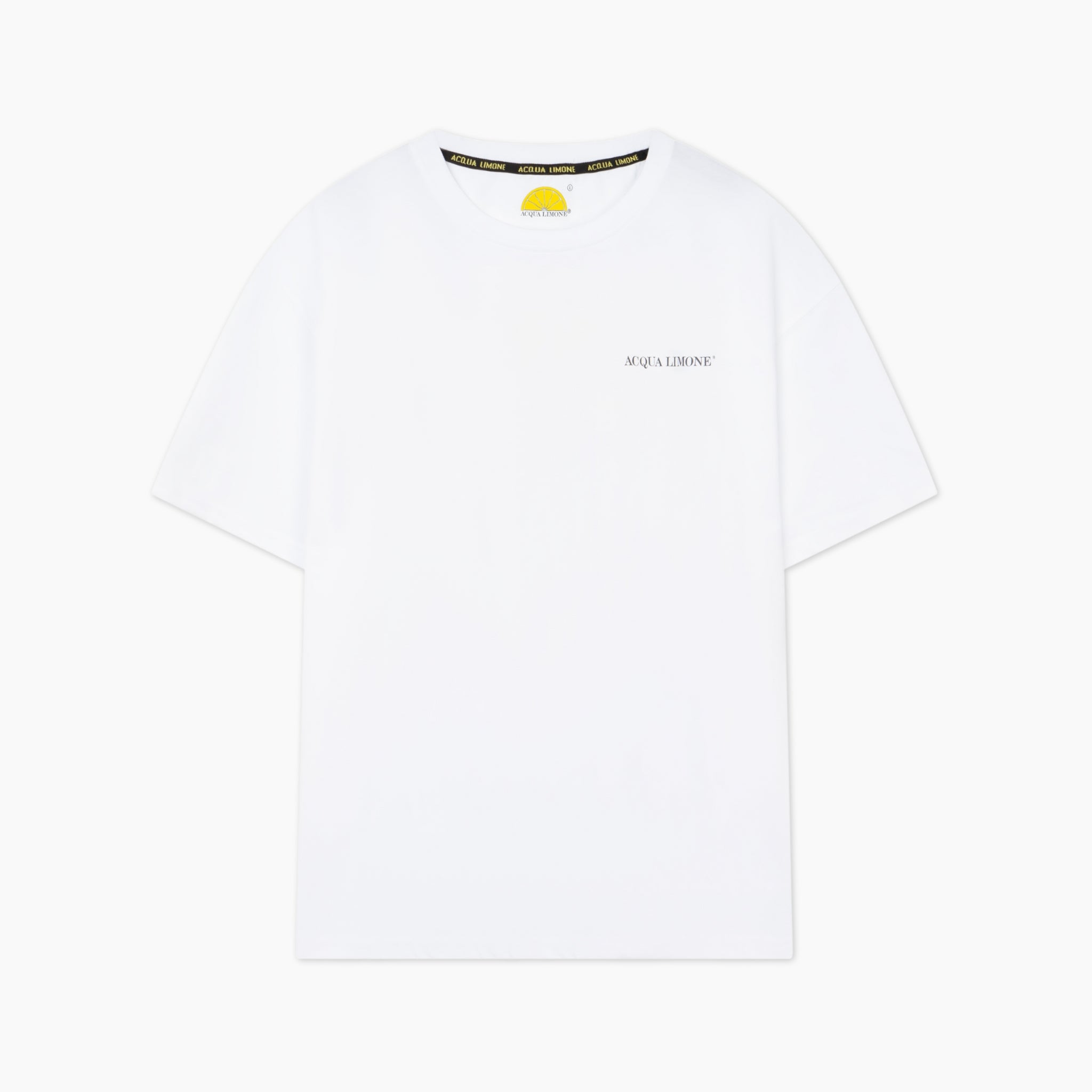 Heavy Tee - White - Acqua Limone