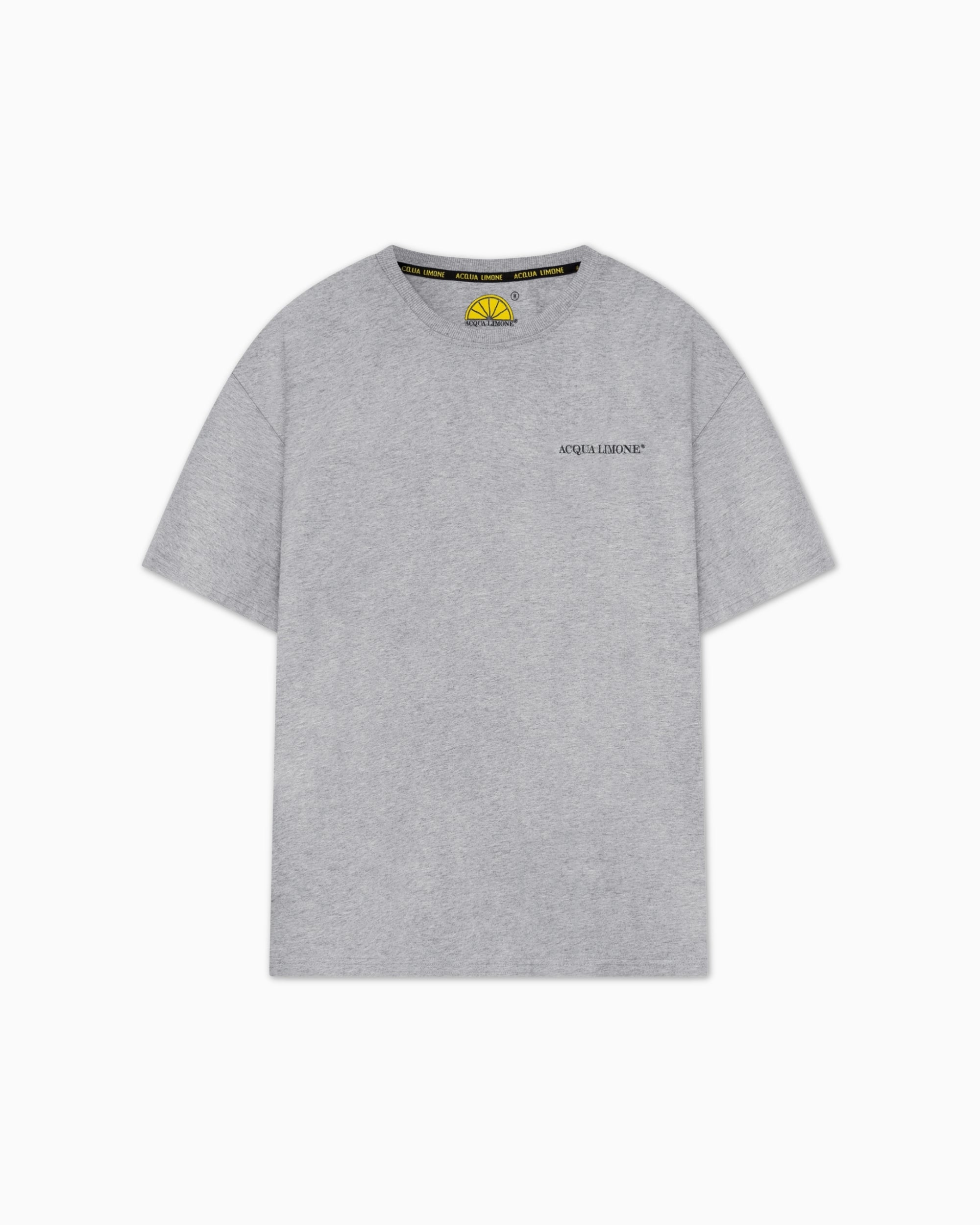Heavy Tee - American Grey - Acqua Limone