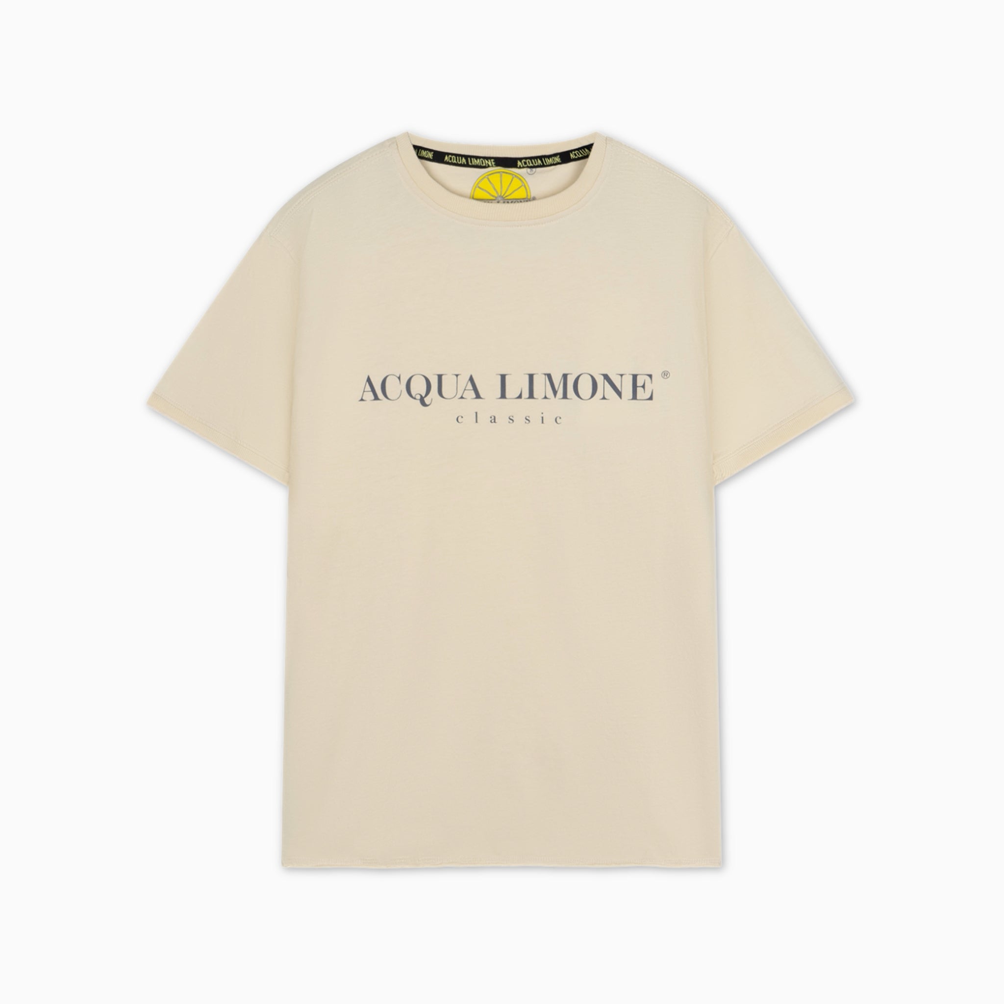 T-Shirt Classic - Khaki - Acqua Limone