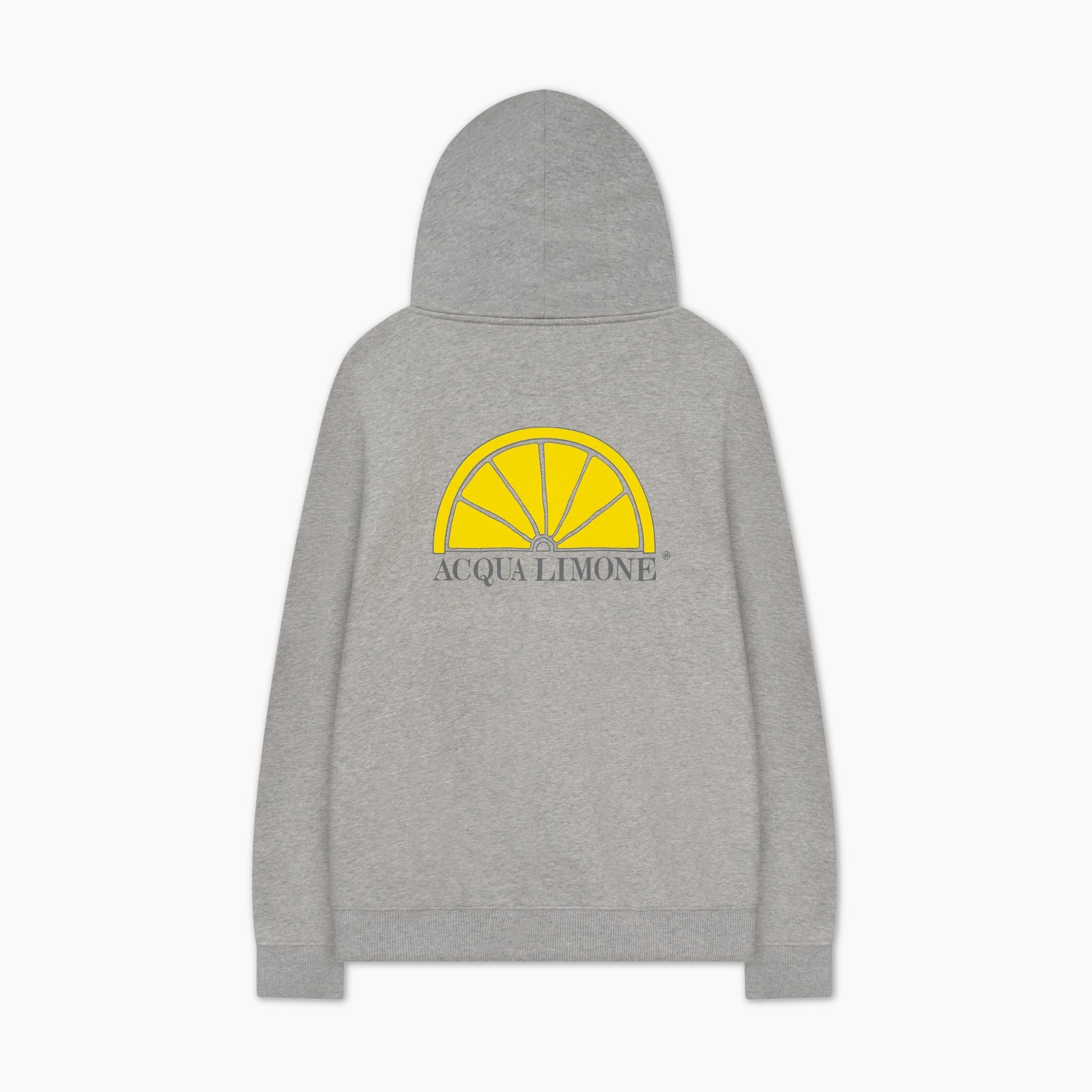 Hood Micro Logo - American Grey - Acqua Limone