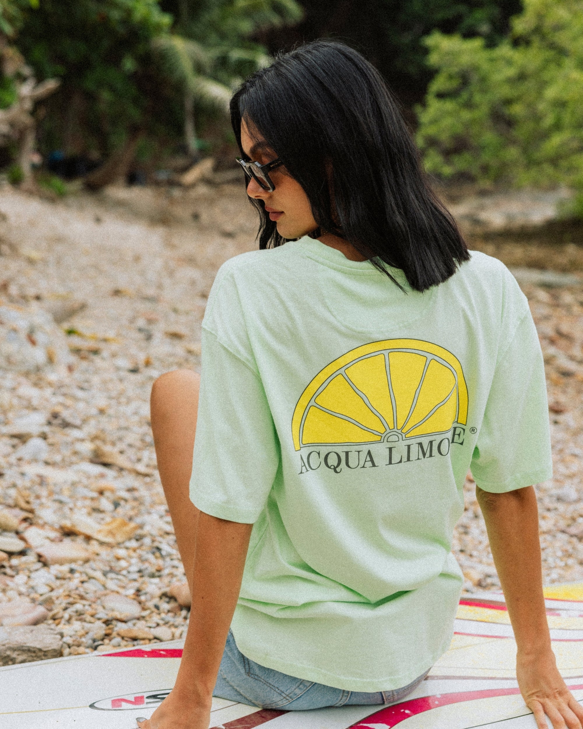 Heavy Tee - Summer Green - Acqua Limone