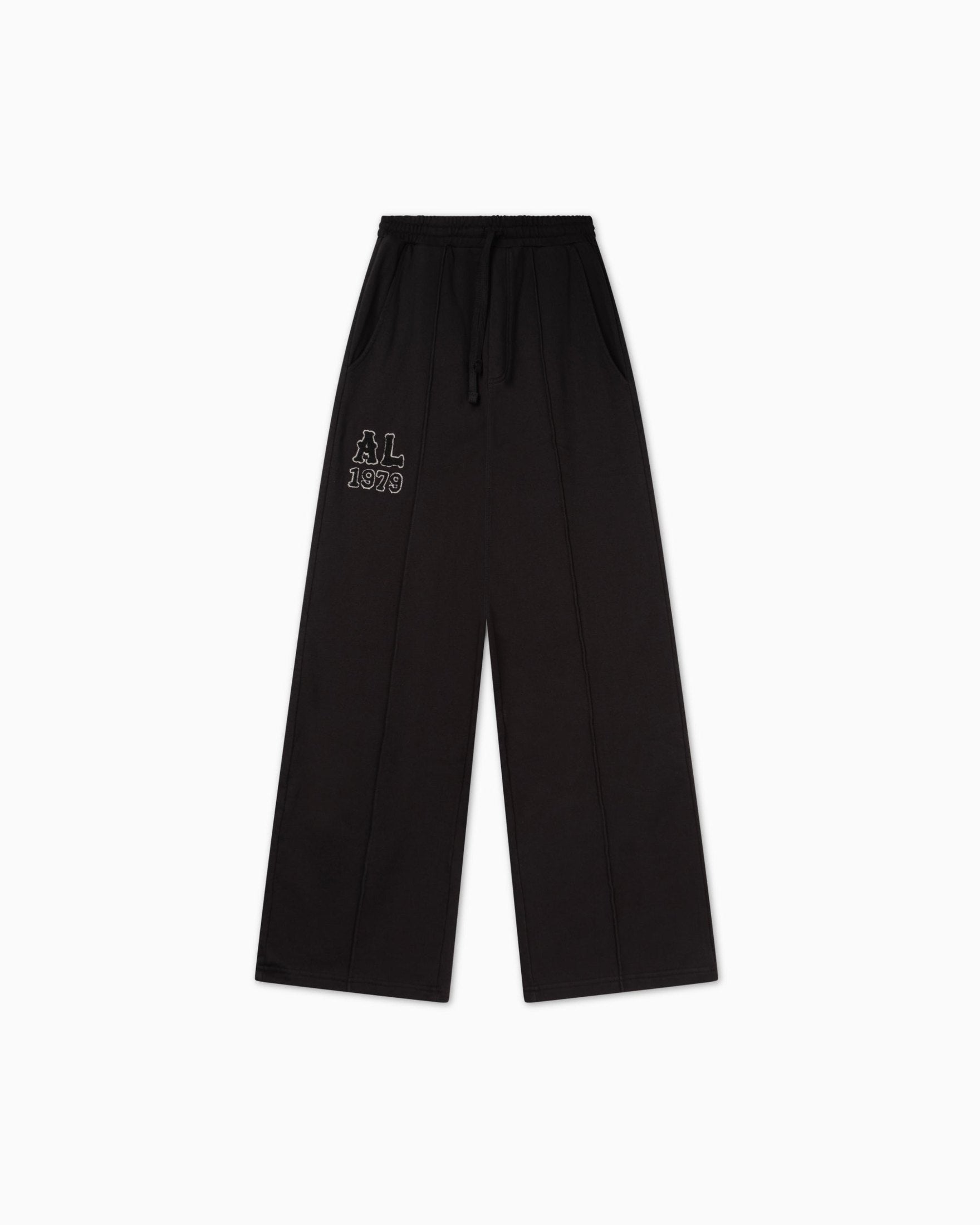 Ivy Track Pants - Black - Acqua Limone