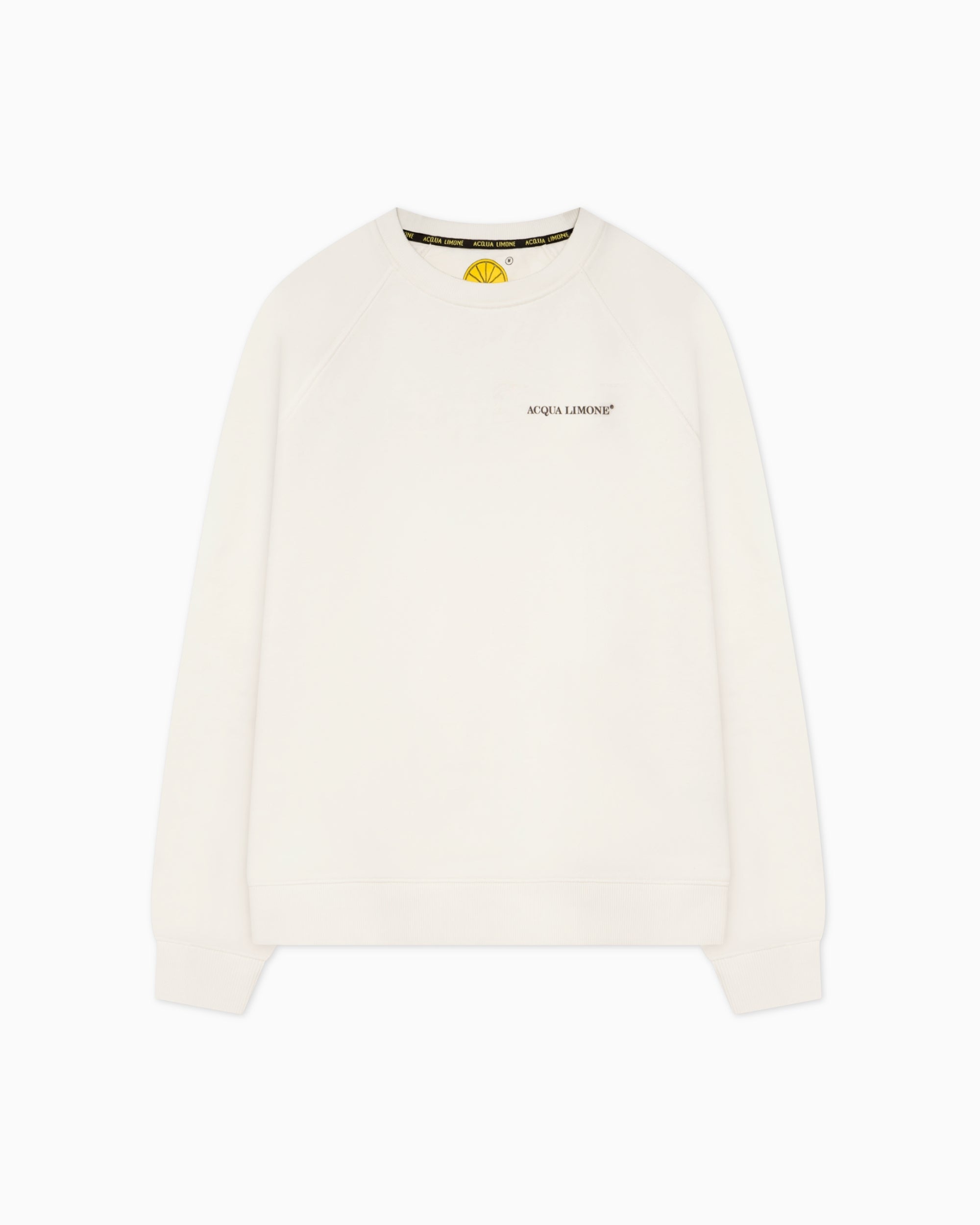 College Embroidered - Off White - Acqua Limone