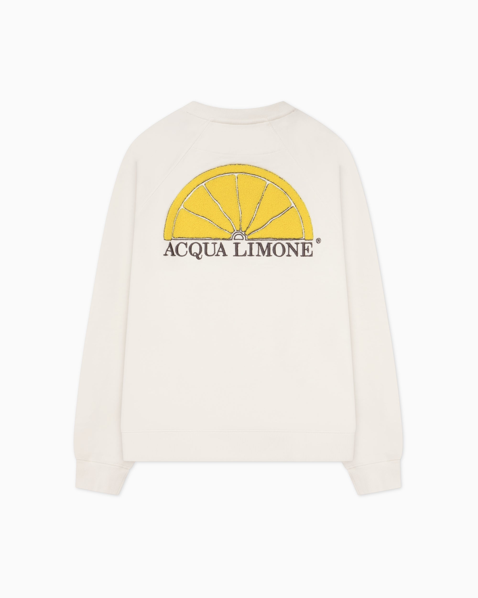 College Embroidered - Off White - Acqua Limone