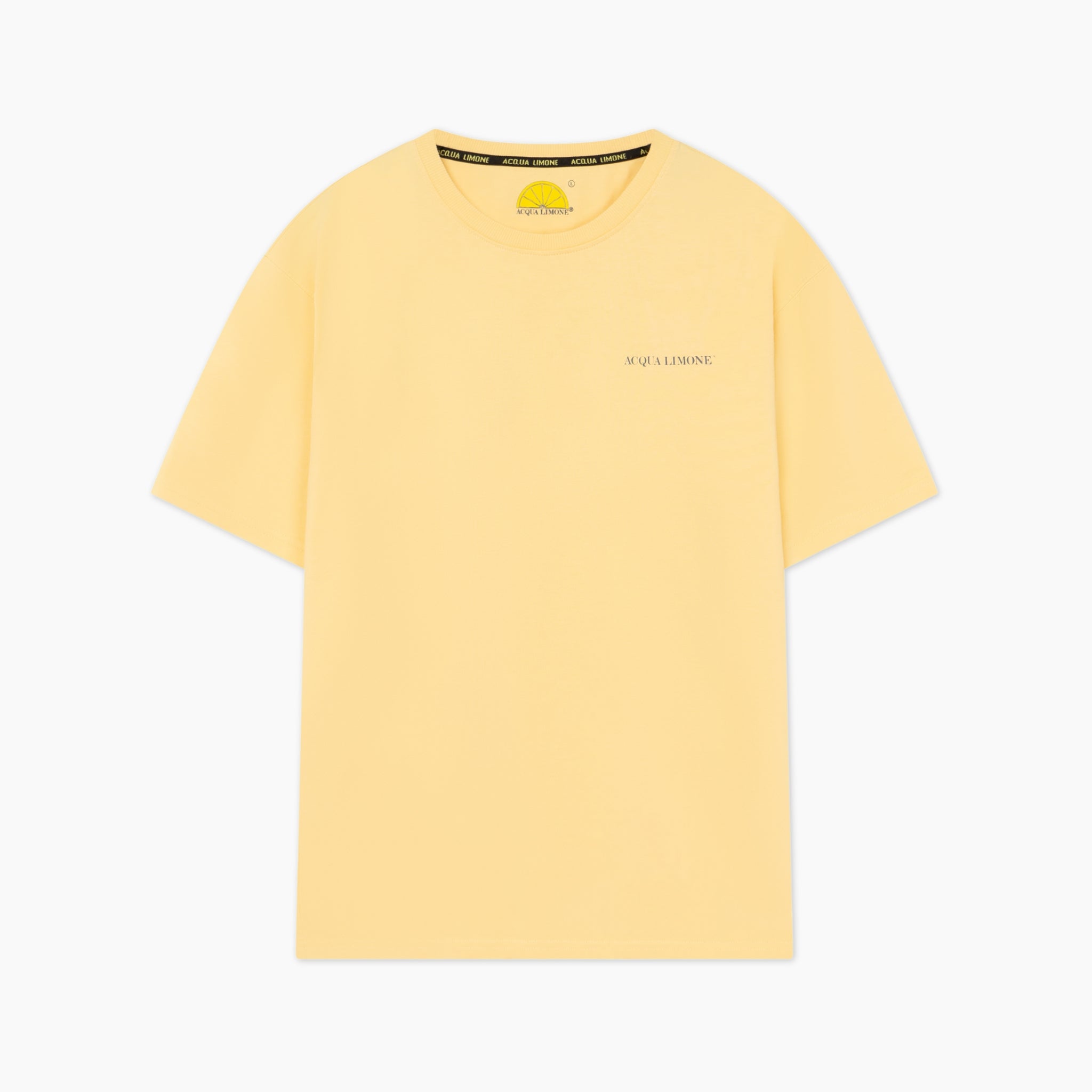 Heavy Tee Palm Tree - Warm Yellow - Acqua Limone
