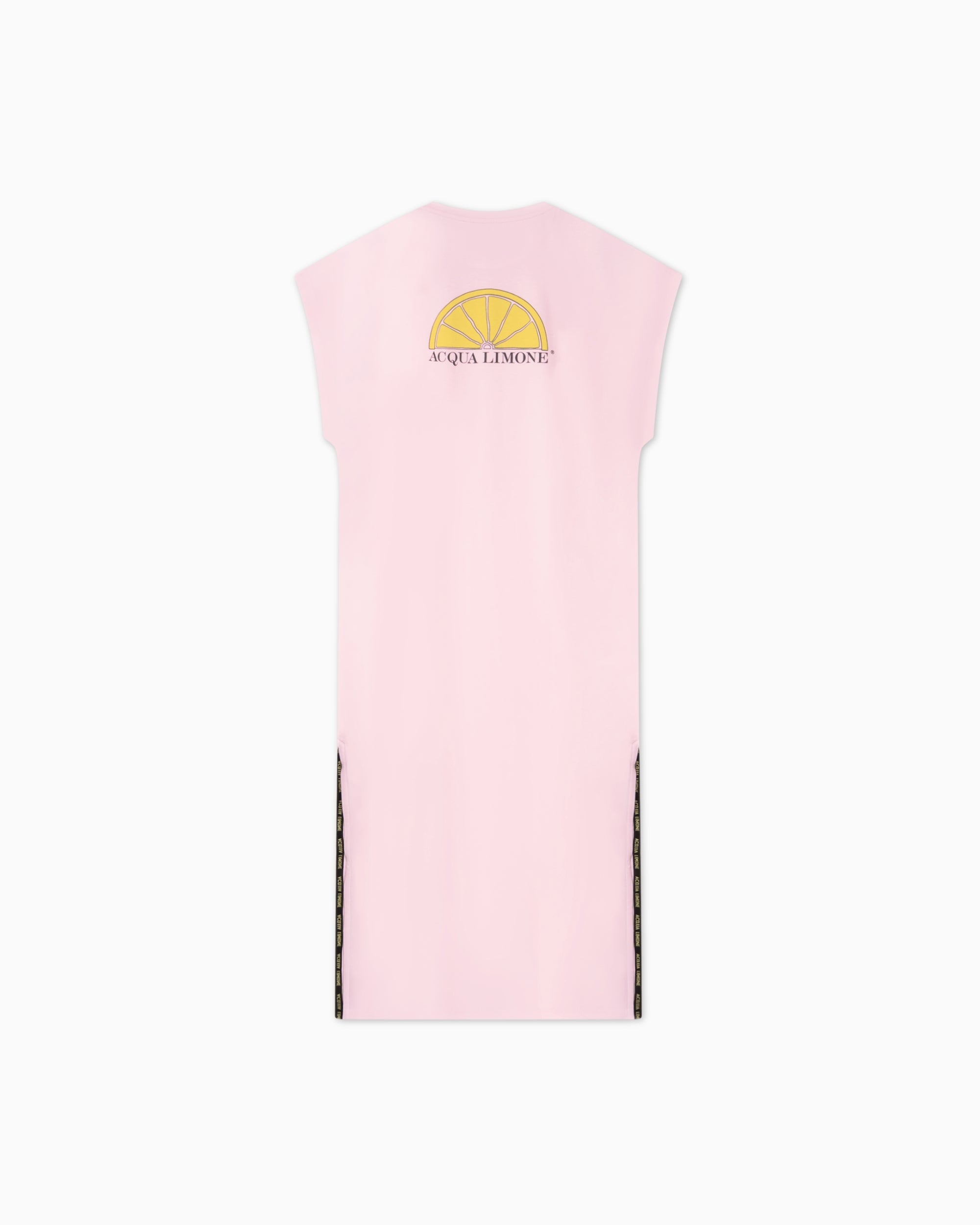 Donna Long Dress - Pale Pink - Acqua Limone