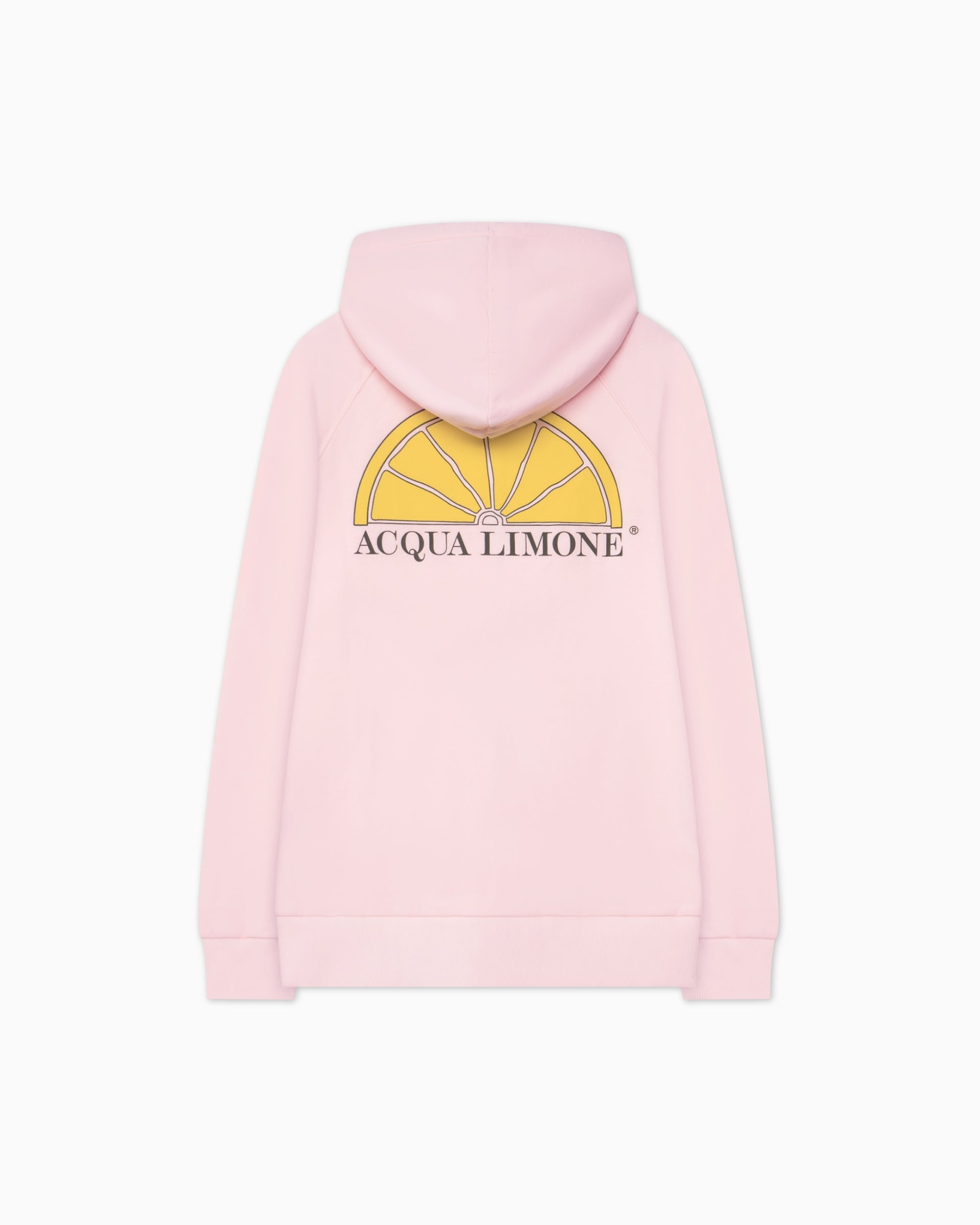 Zip Hoodie - Pale Pink - Acqua Limone