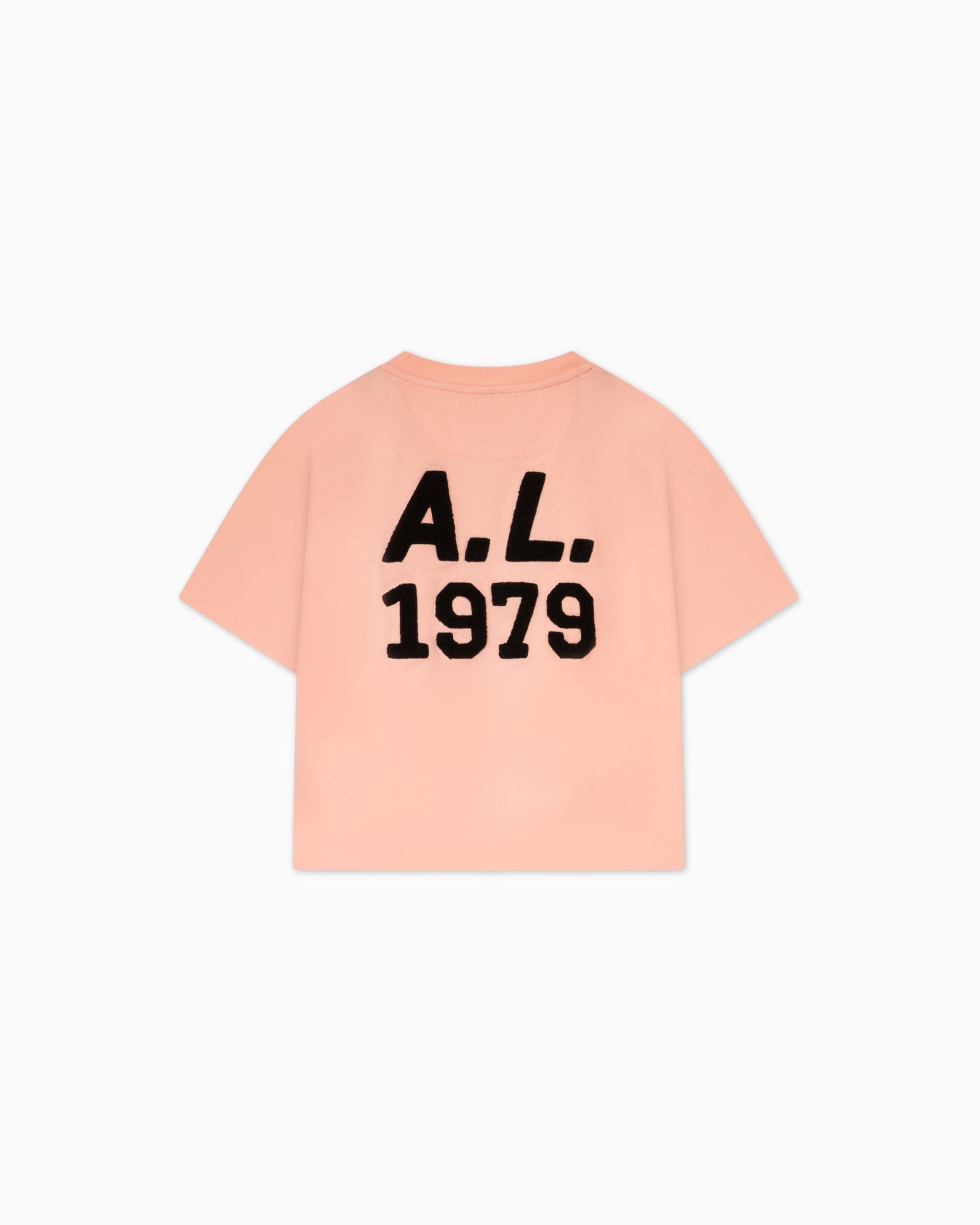 Cropped Heavy Tee - Peach - Acqua Limone