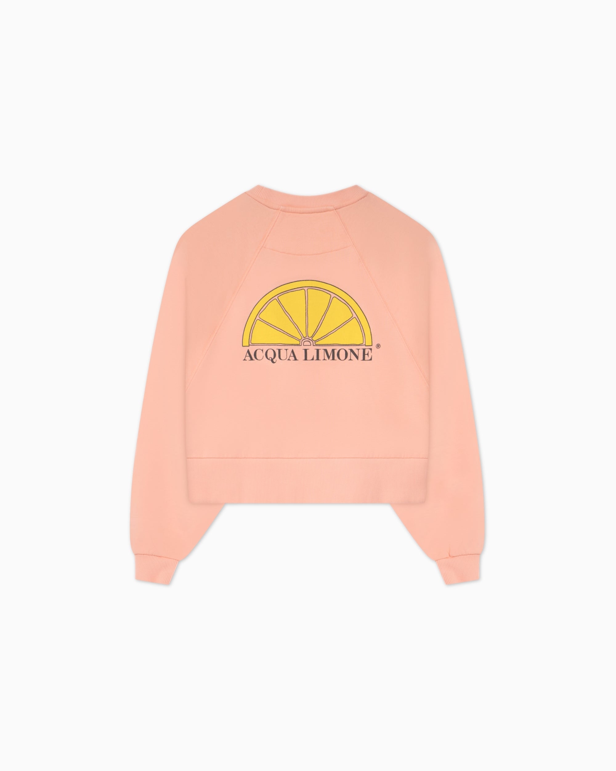 Cropped Sweater - Peach - Acqua Limone