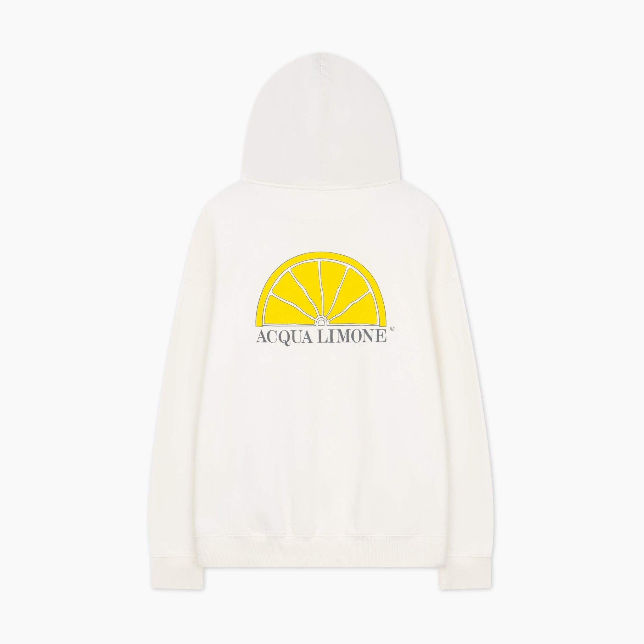 Hood Micro Logo - Off White - Acqua Limone