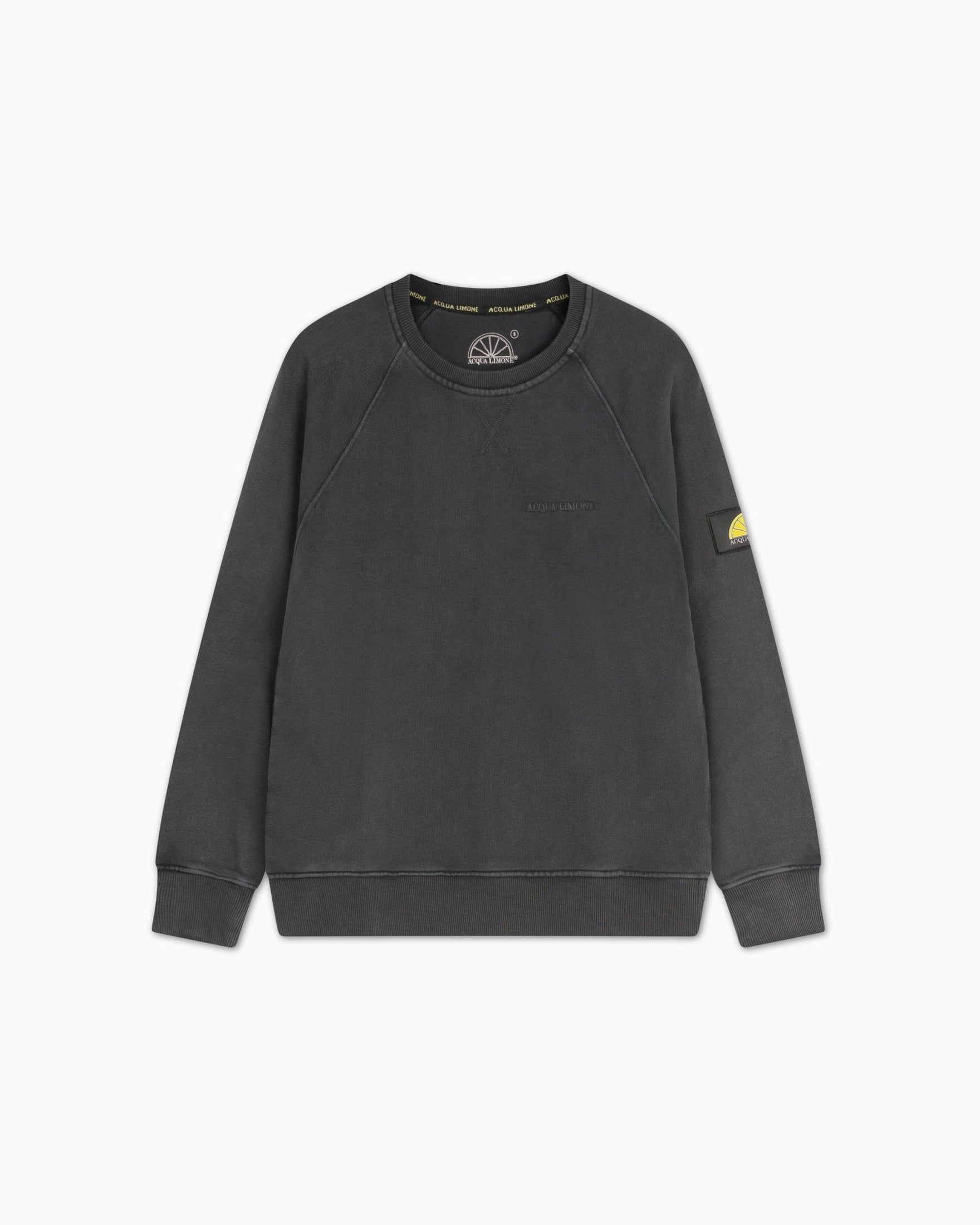 Washed College - Black - Acqua Limone