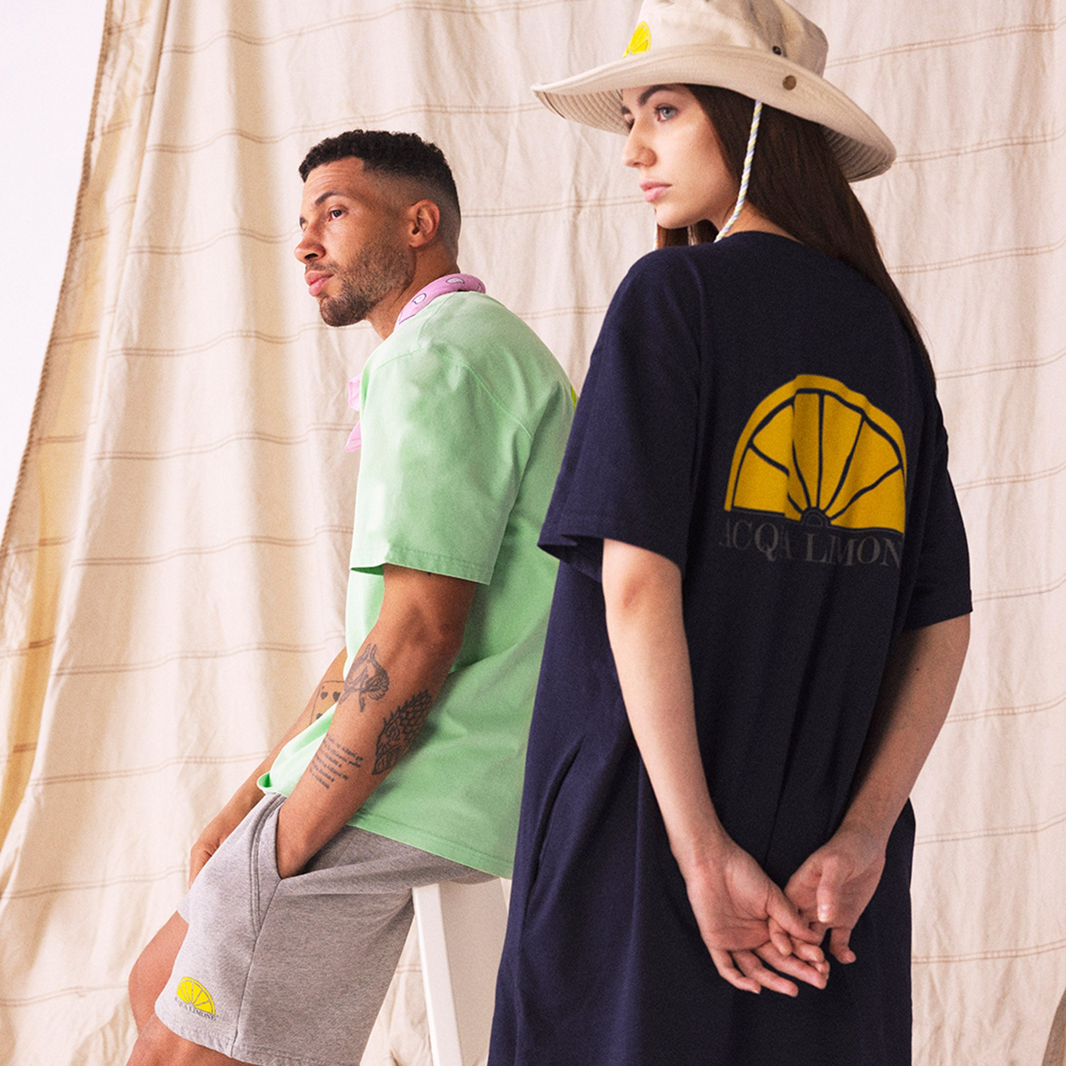 Donna Long Tee - Navy