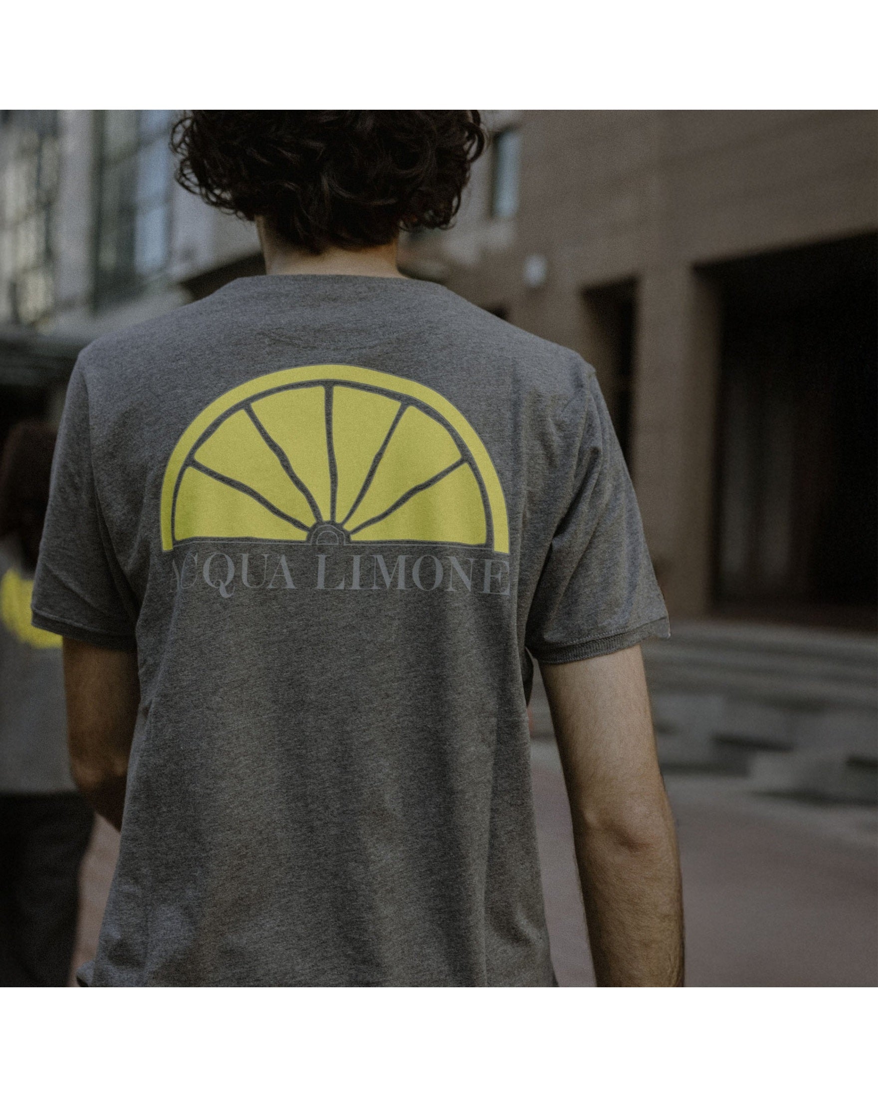 T-shirt Classic - Anthracite - Acqua Limone