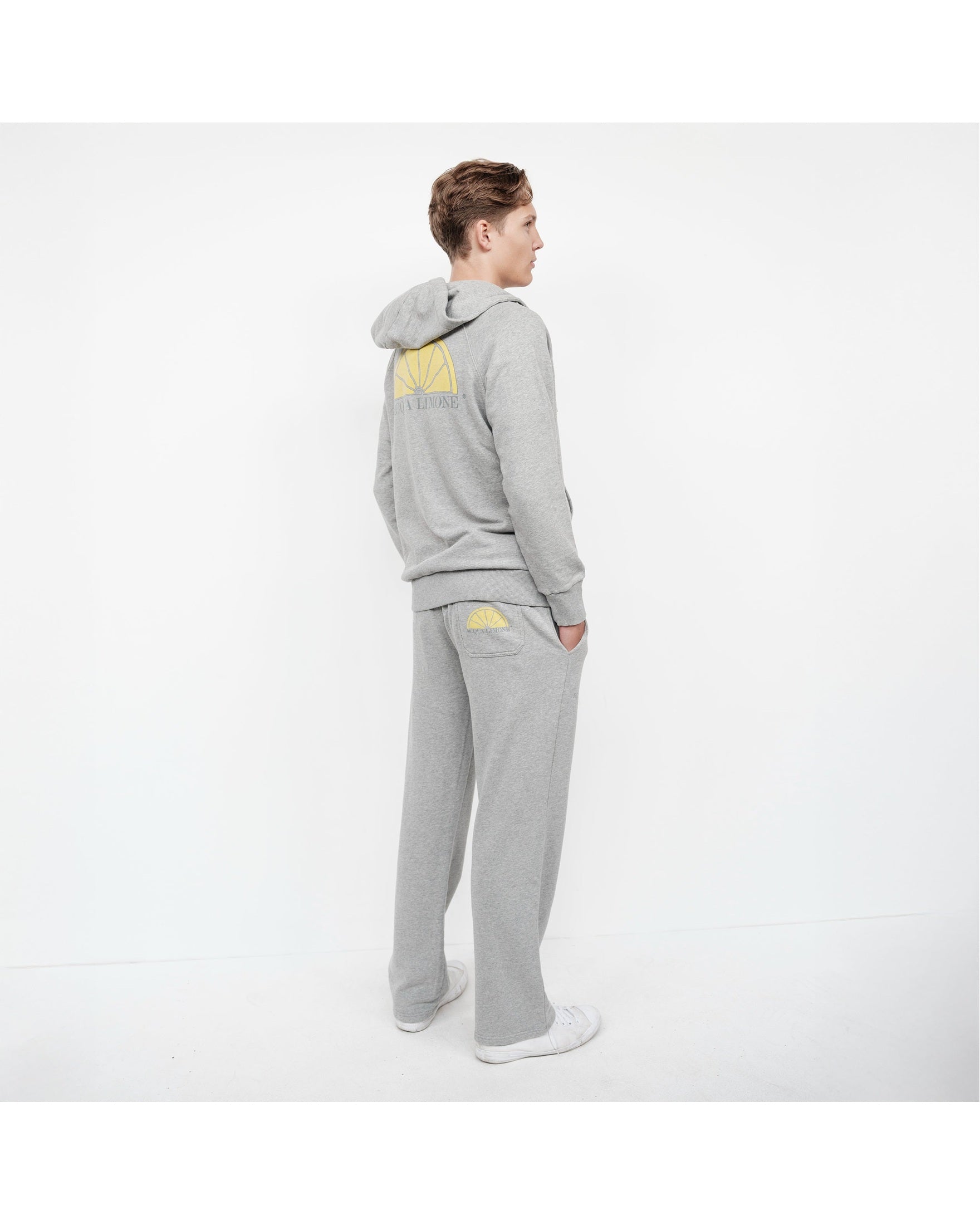 Ivy League Pants - American Grey - Acqua Limone