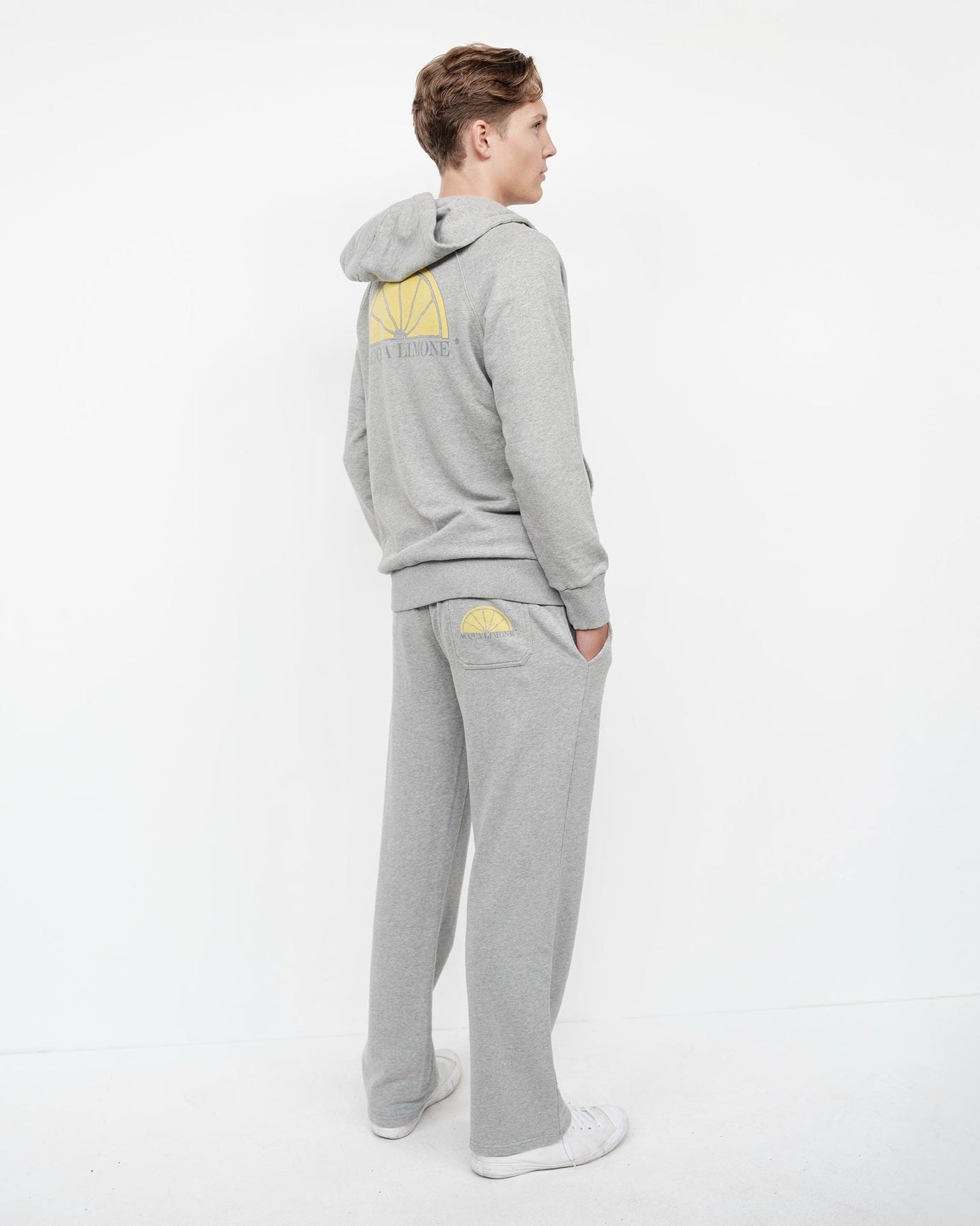 Ivy League Pants - American Grey - Acqua Limone