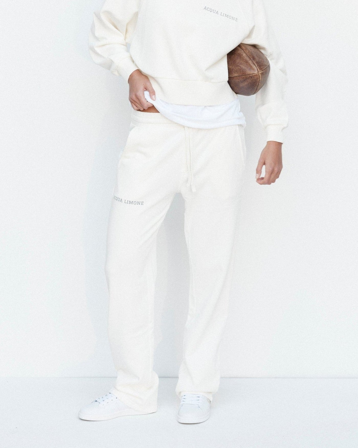 Ivy League Pants - Off White - Acqua Limone