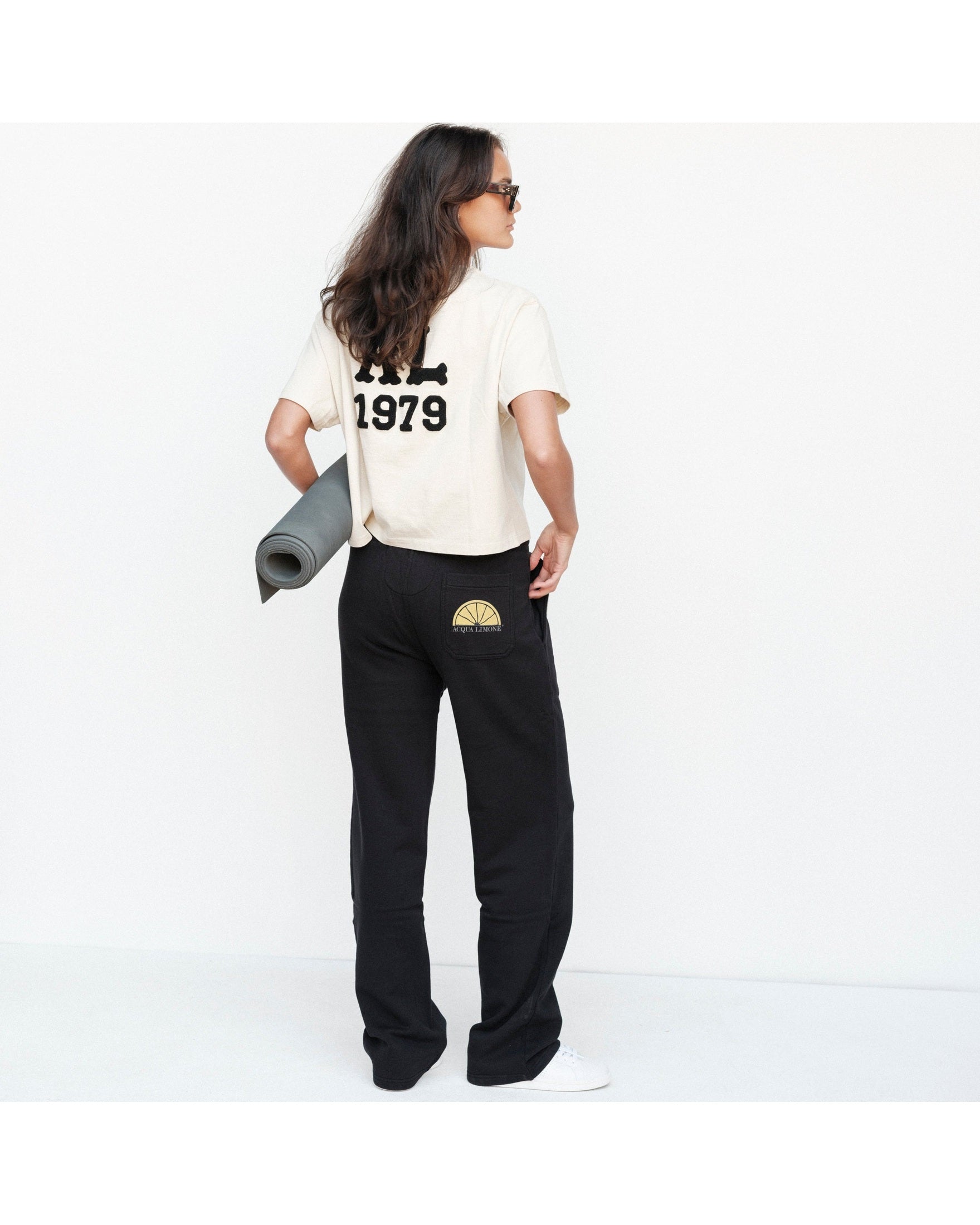 Ivy League Pants - Black - Acqua Limone