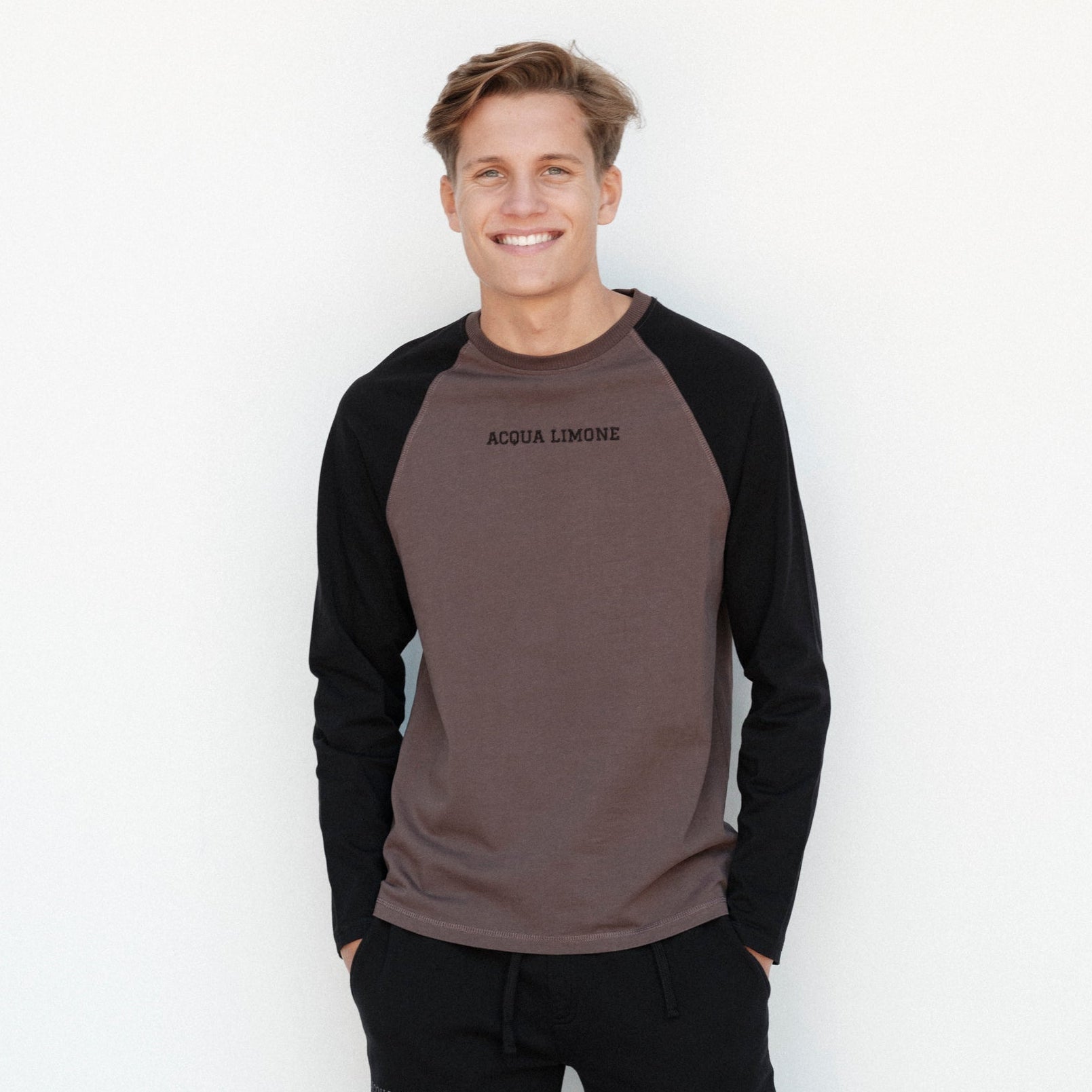 Heavy LS Tee Ivy - Nut/Black