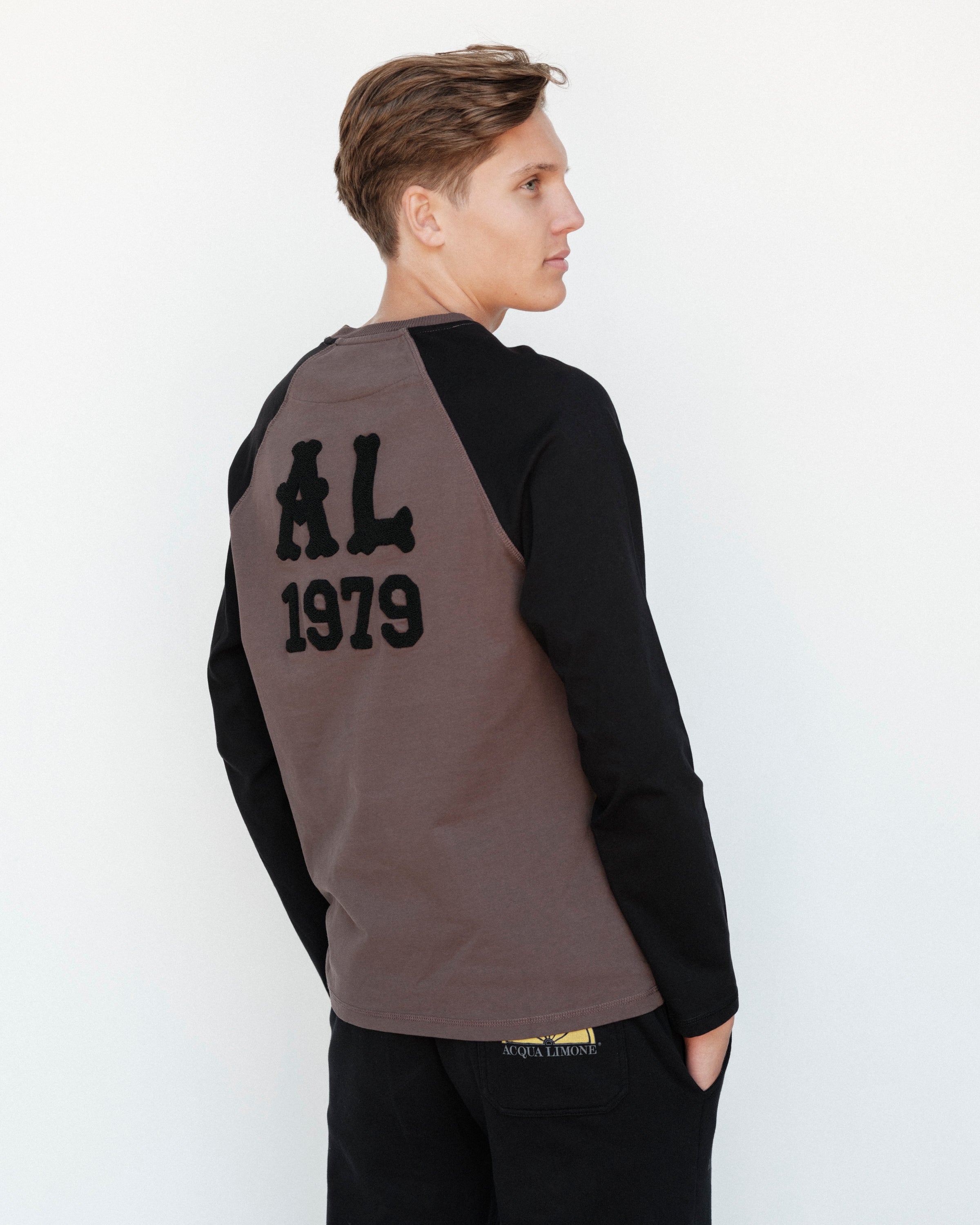 Heavy LS Tee Ivy - Nut/Black