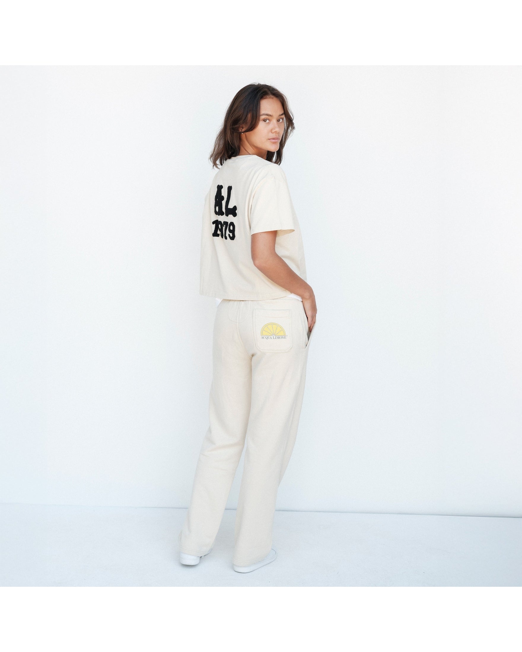 Ivy League Pants - Khaki - Acqua Limone