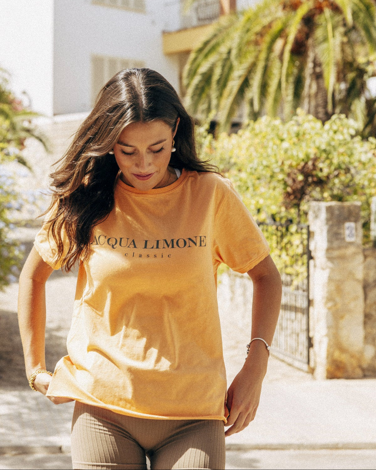 T-Shirt Classic - Orange - Acqua Limone