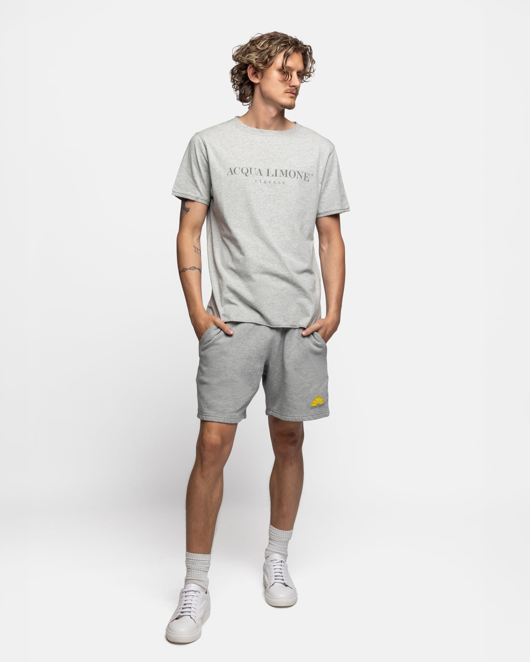 T-shirt Classic - American Grey - Acqua Limone