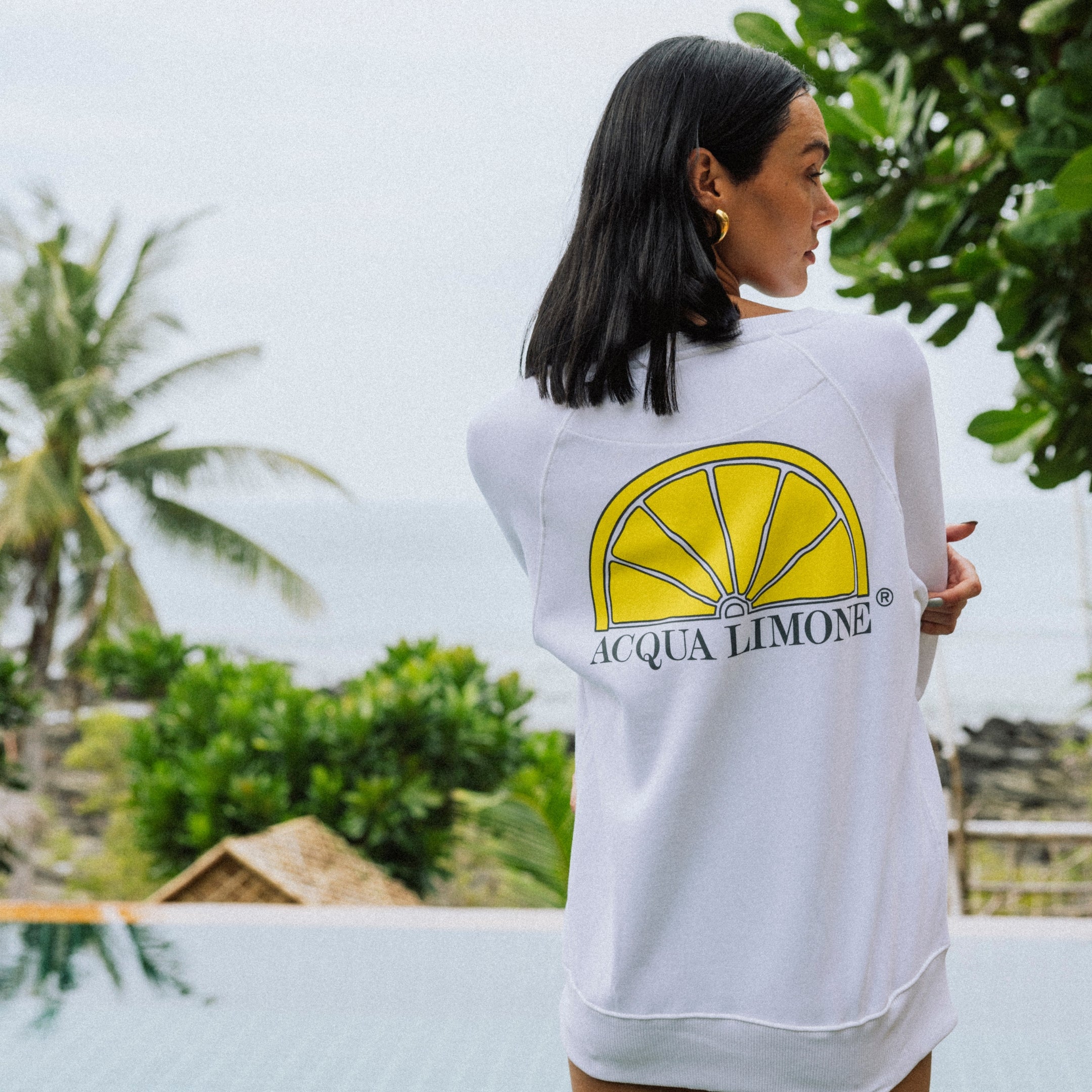 College Classic - White - Acqua Limone