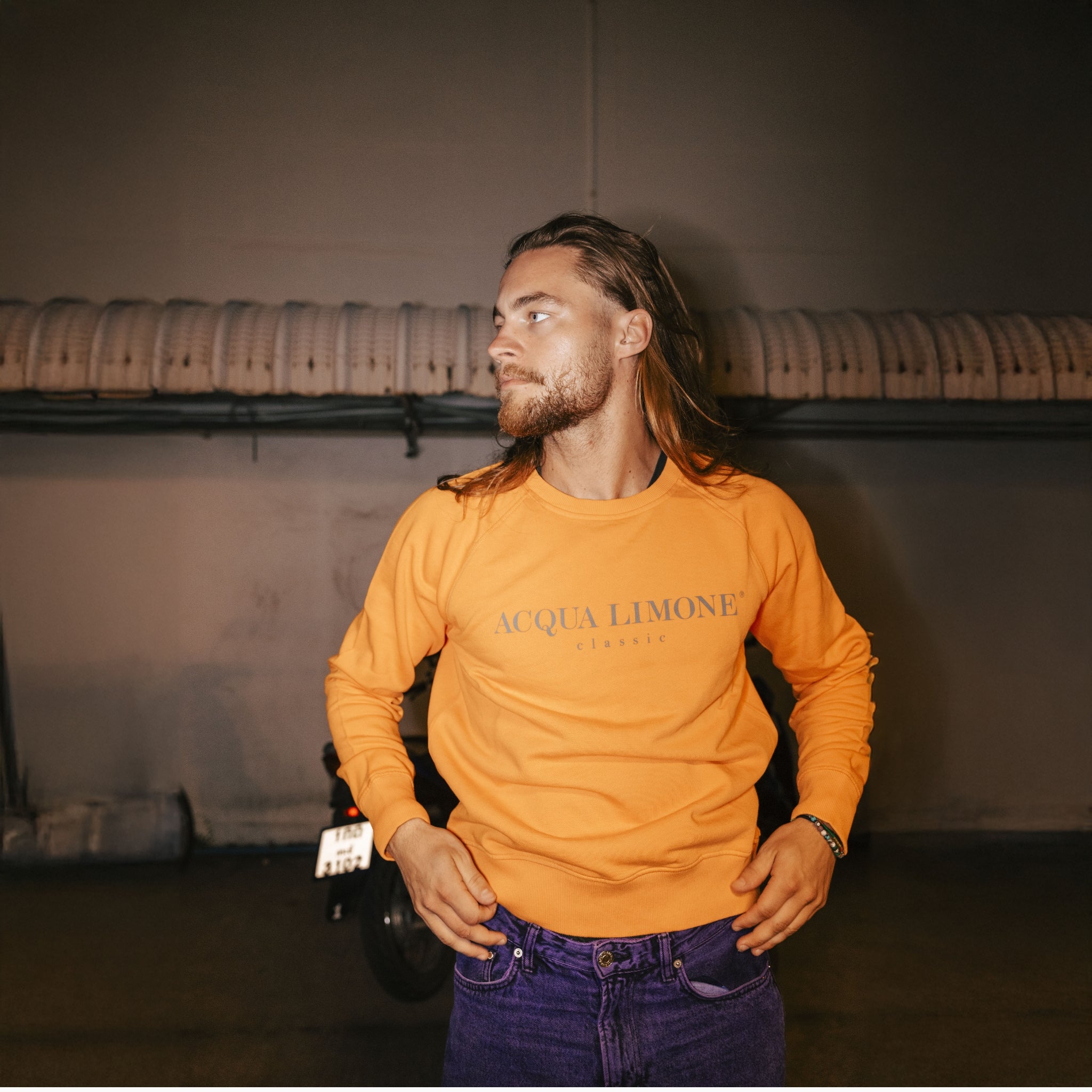 College Classic - Burnt Orange - Acqua Limone