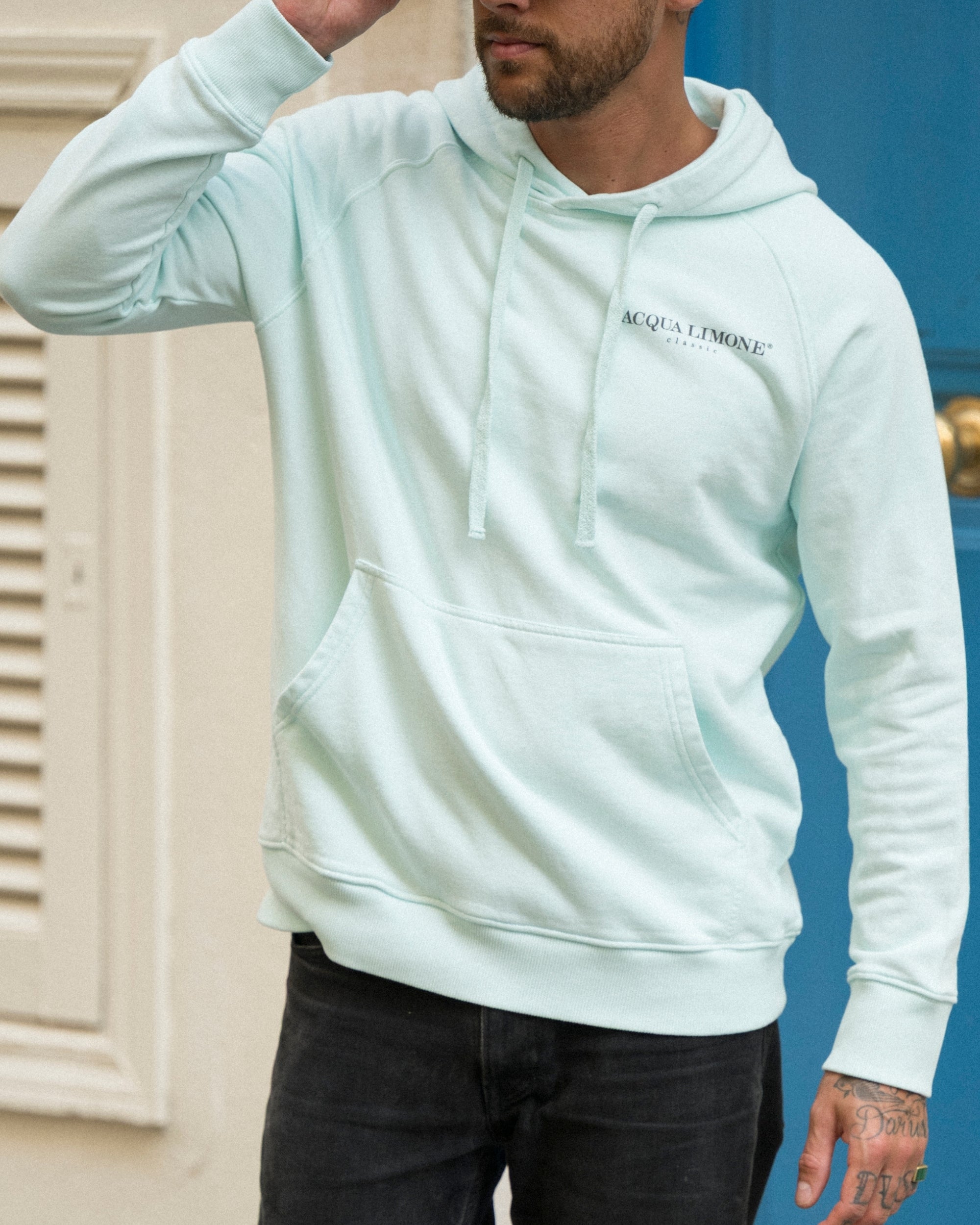 Hoodie - Aqua - Acqua Limone