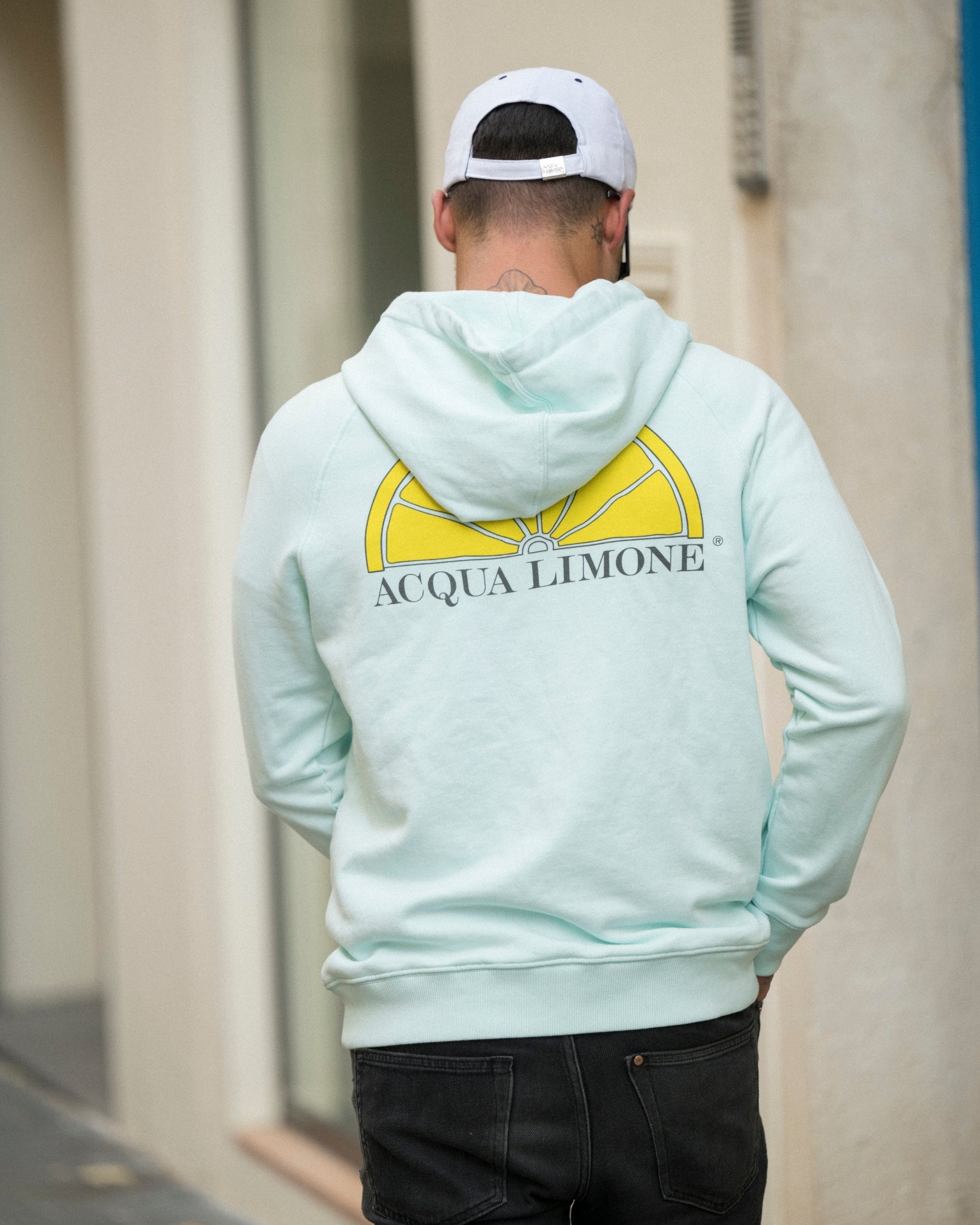 Hoodie - Aqua - Acqua Limone