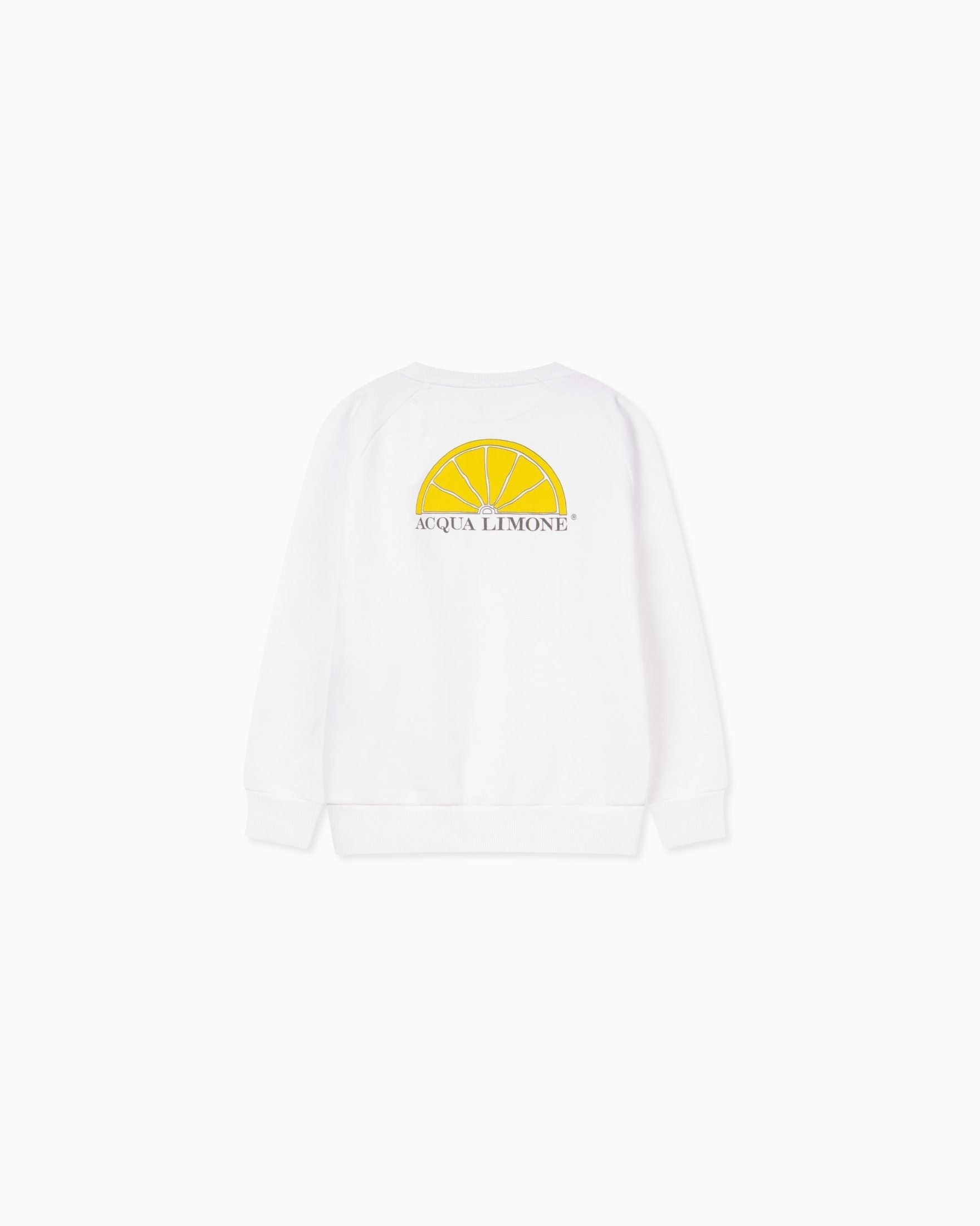 Kids College Sweatshirt – White - Acqua Limone