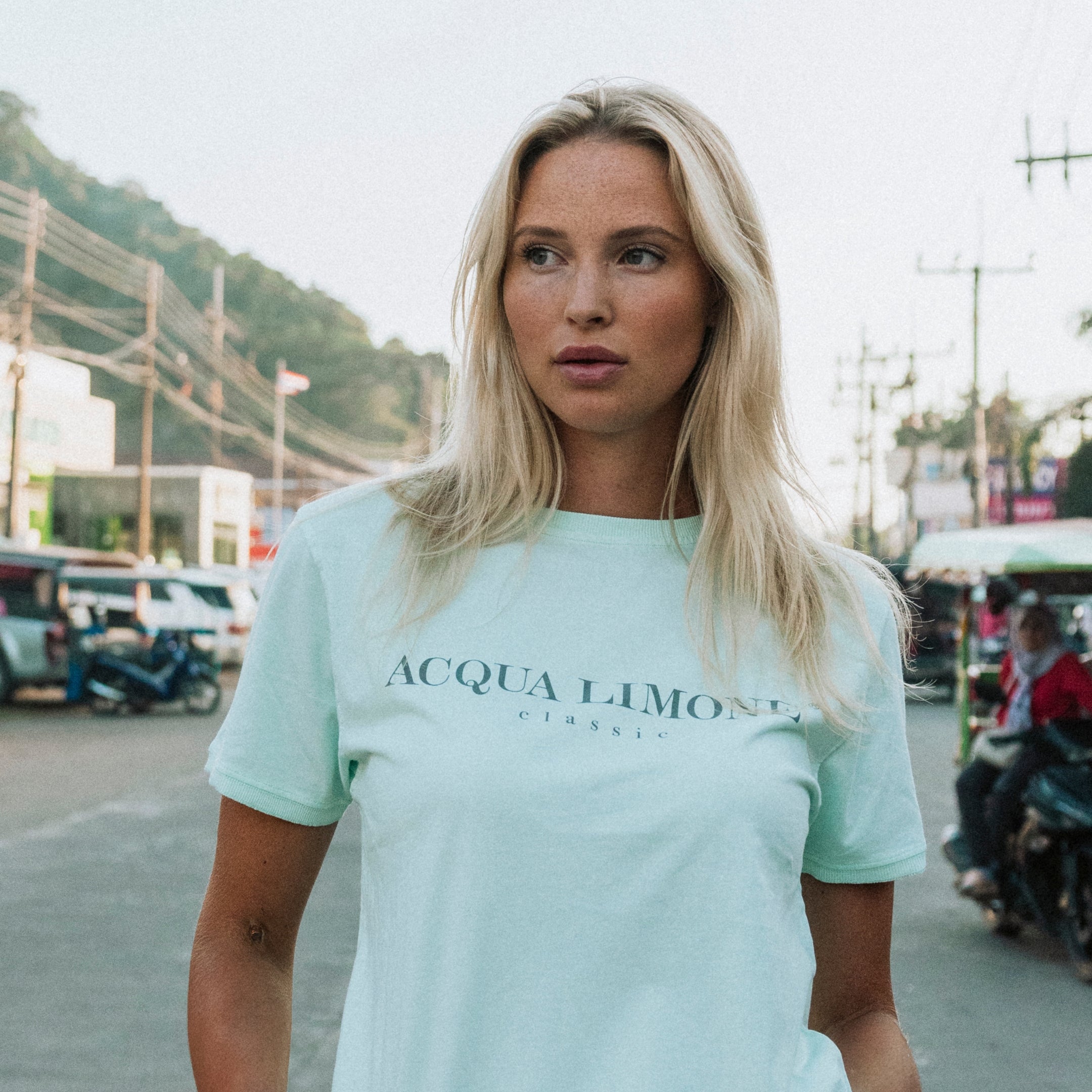 T-Shirt Classic - Aqua - Acqua Limone
