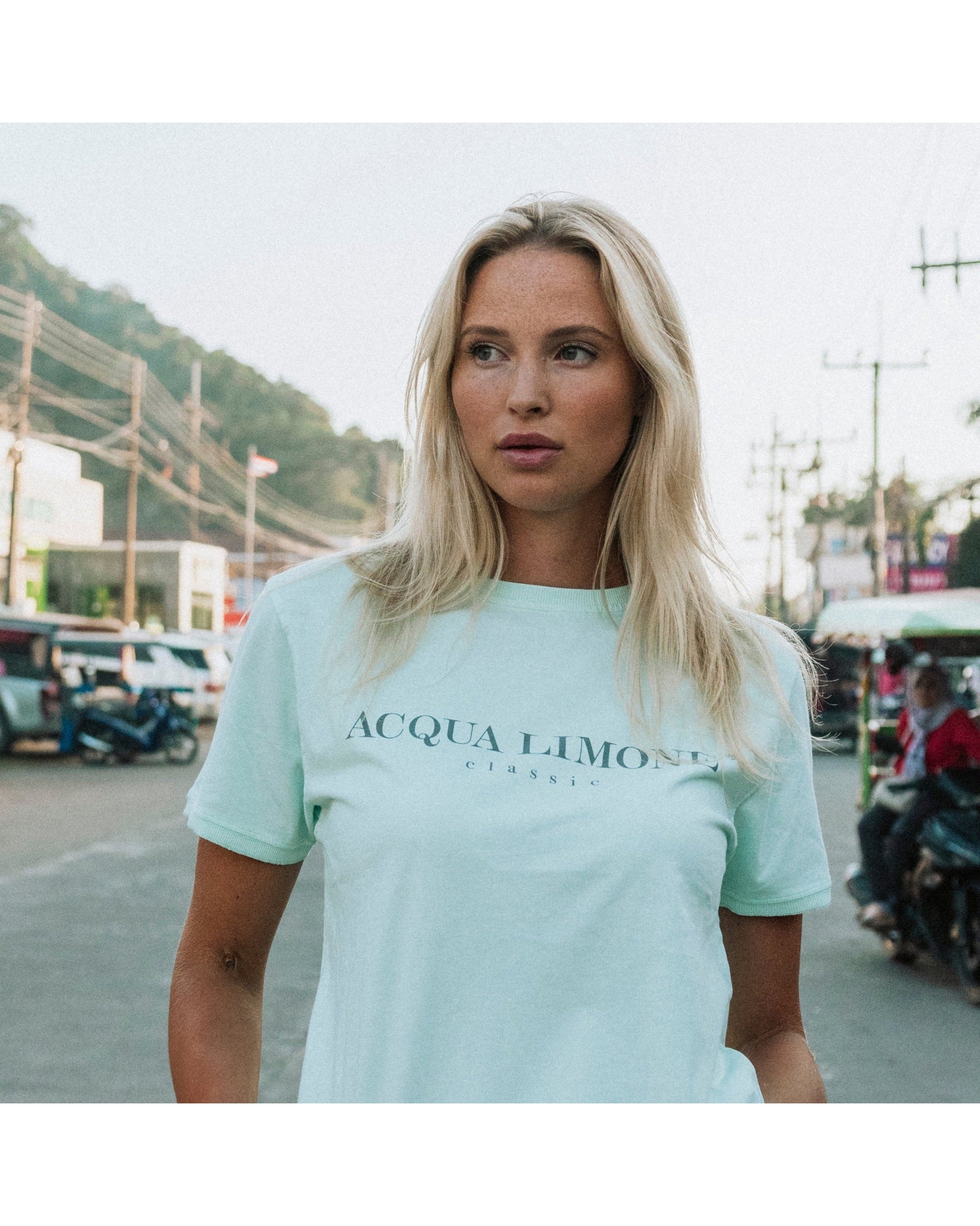T-Shirt Classic - Aqua - Acqua Limone