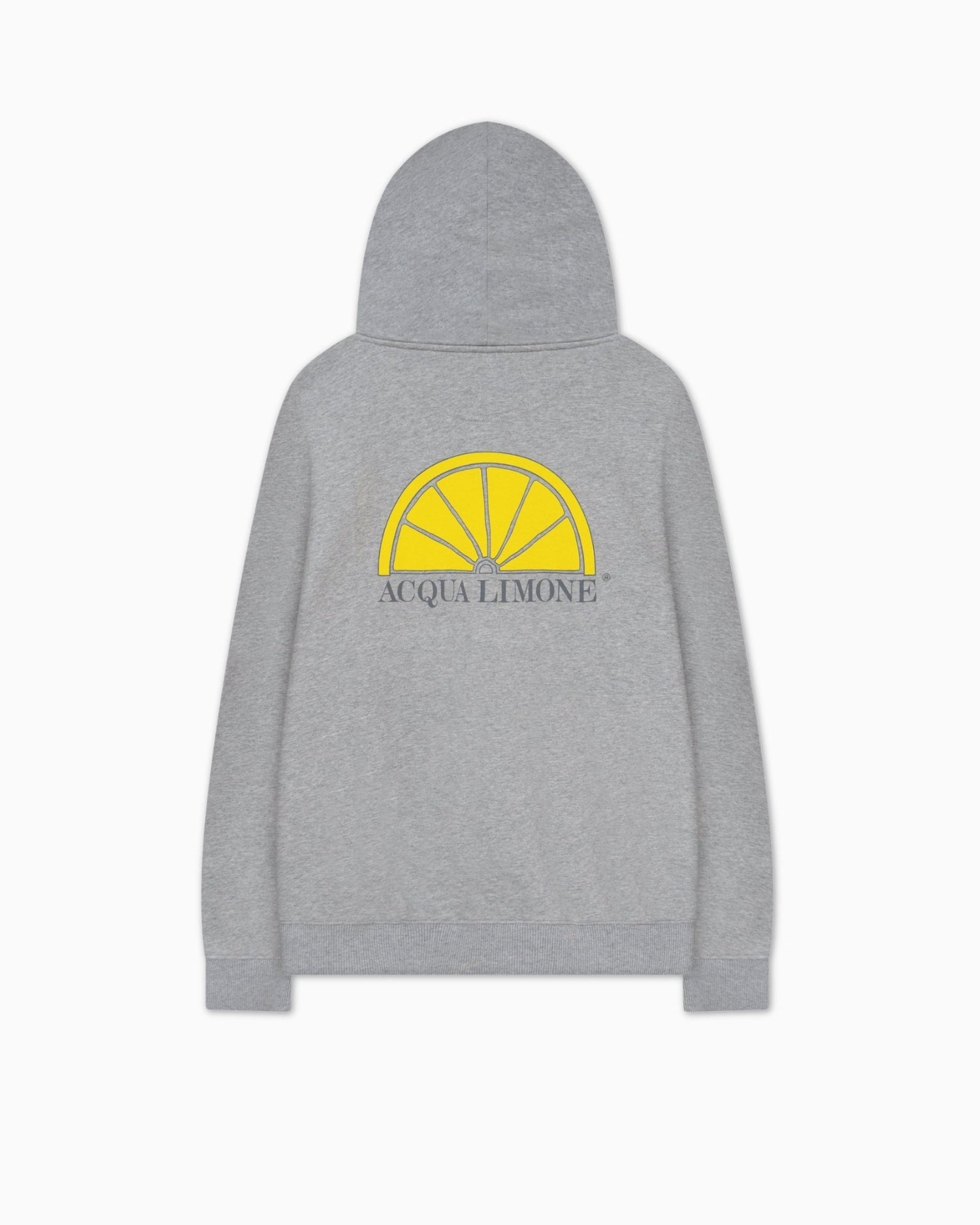 Oversized Hood - American Grey - Acqua Limone