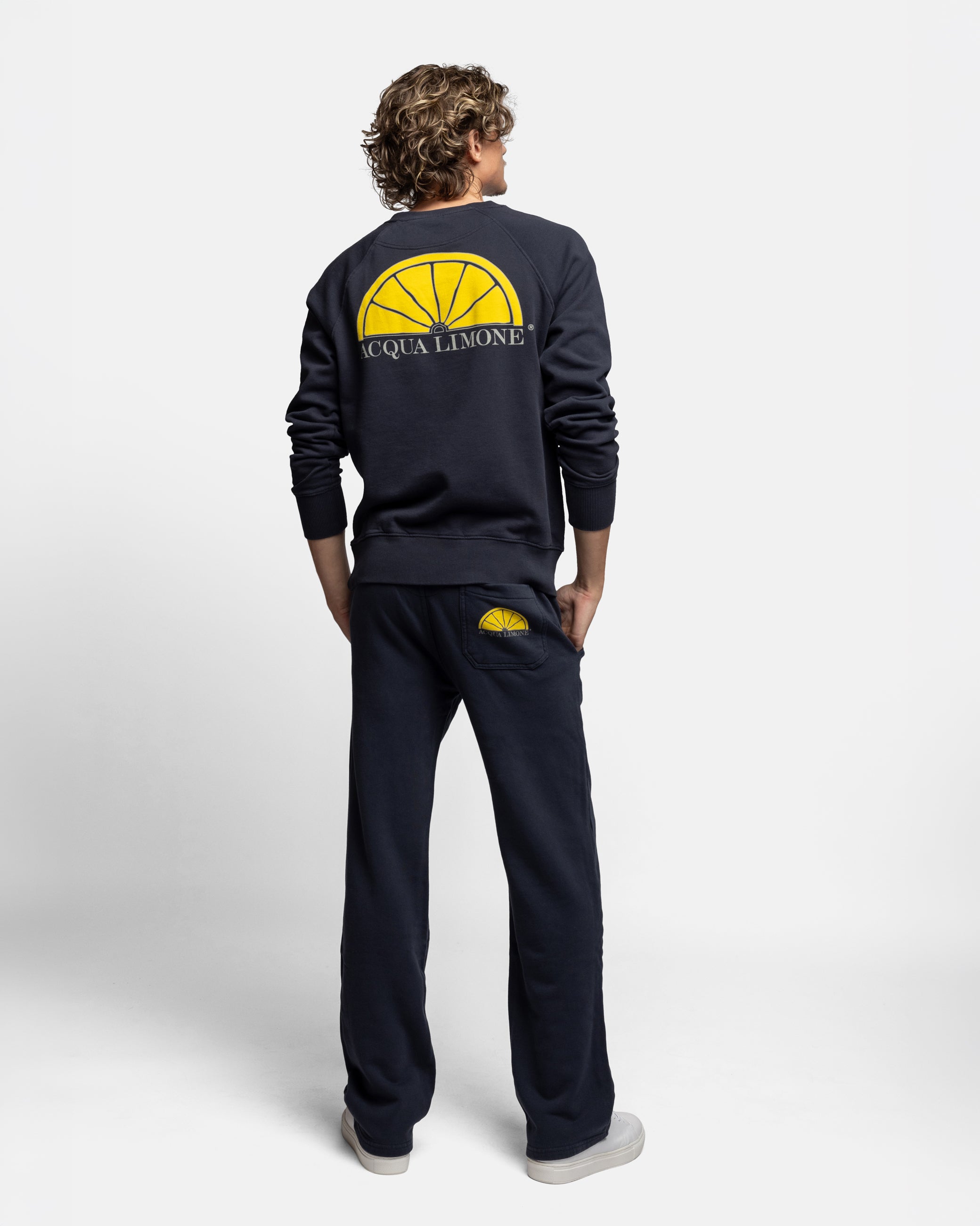 Sweatpants - Navy - Acqua Limone