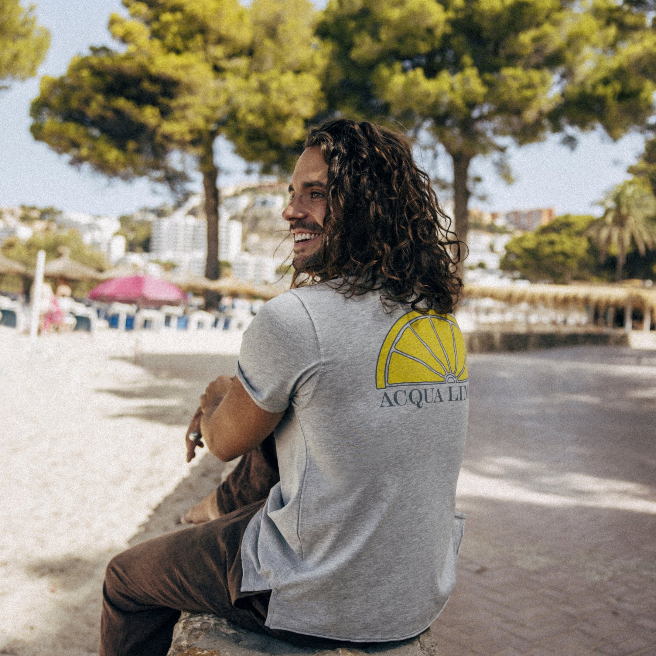 T-shirt Classic - American Grey - Acqua Limone