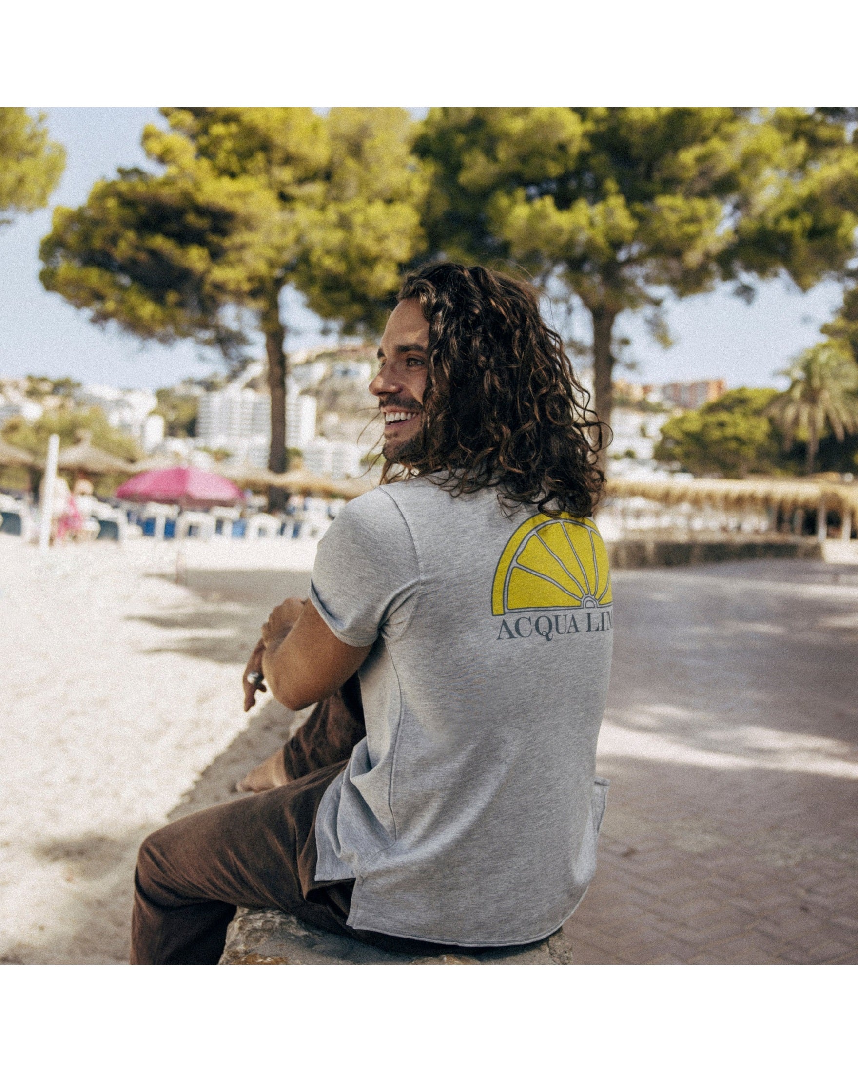 T-shirt Classic - American Grey - Acqua Limone