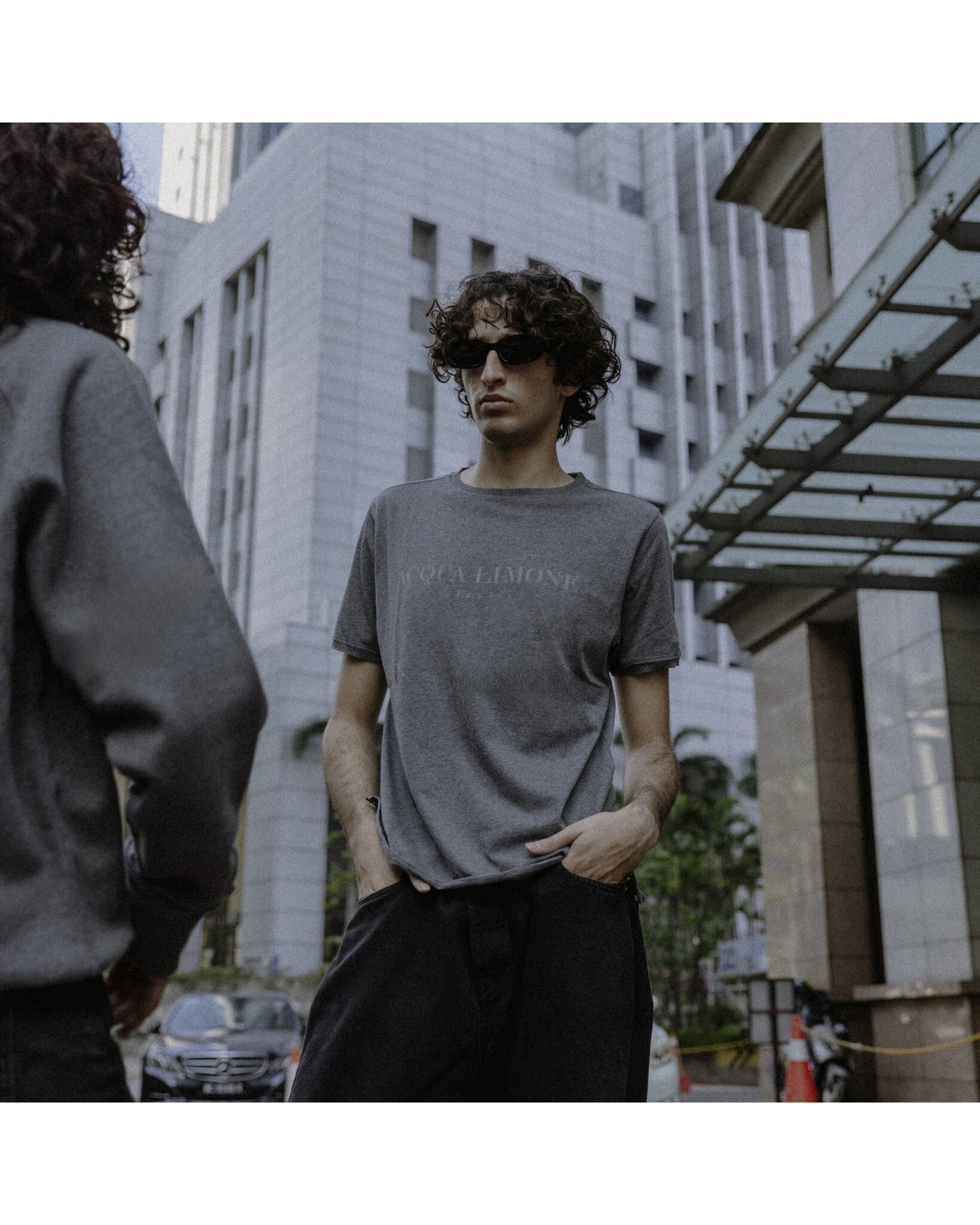 T-shirt Classic - Anthracite - Acqua Limone