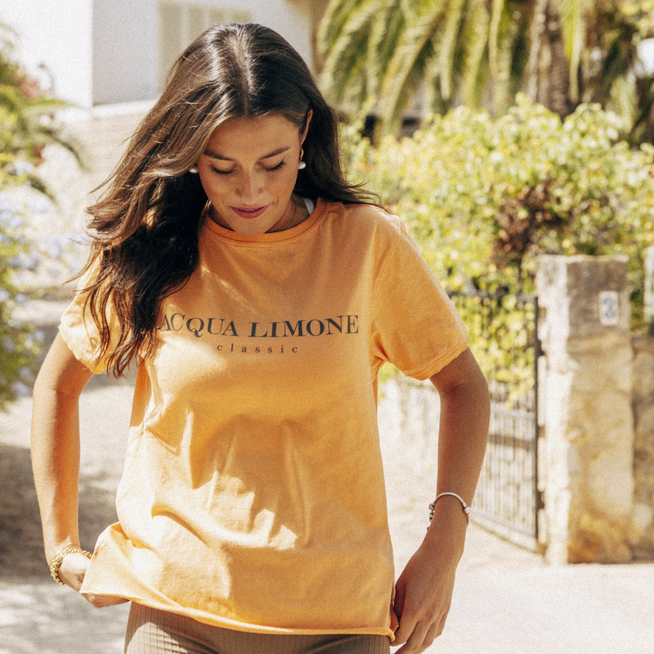 T-Shirt Classic - Orange - Acqua Limone