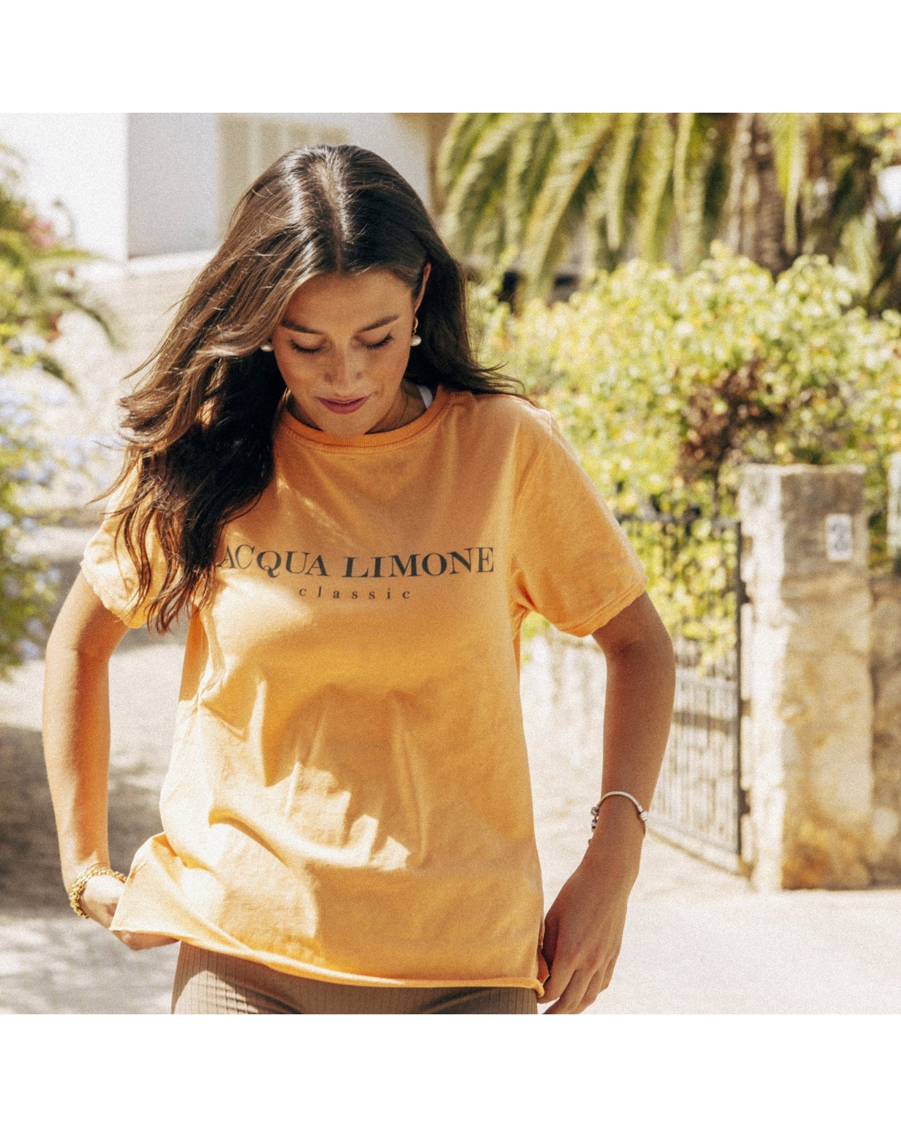 T-Shirt Classic - Orange - Acqua Limone