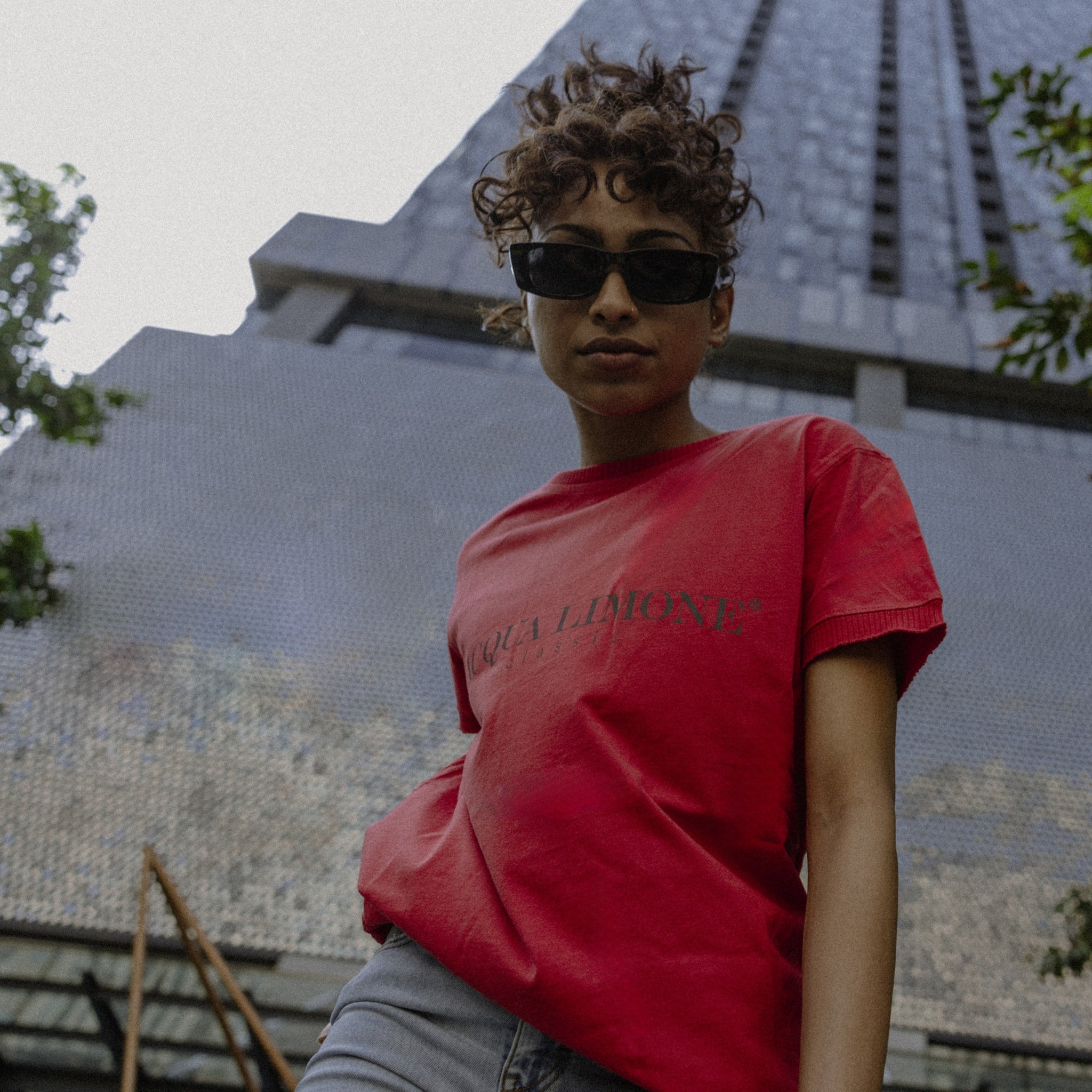 T-shirt Classic - True Red - Acqua Limone