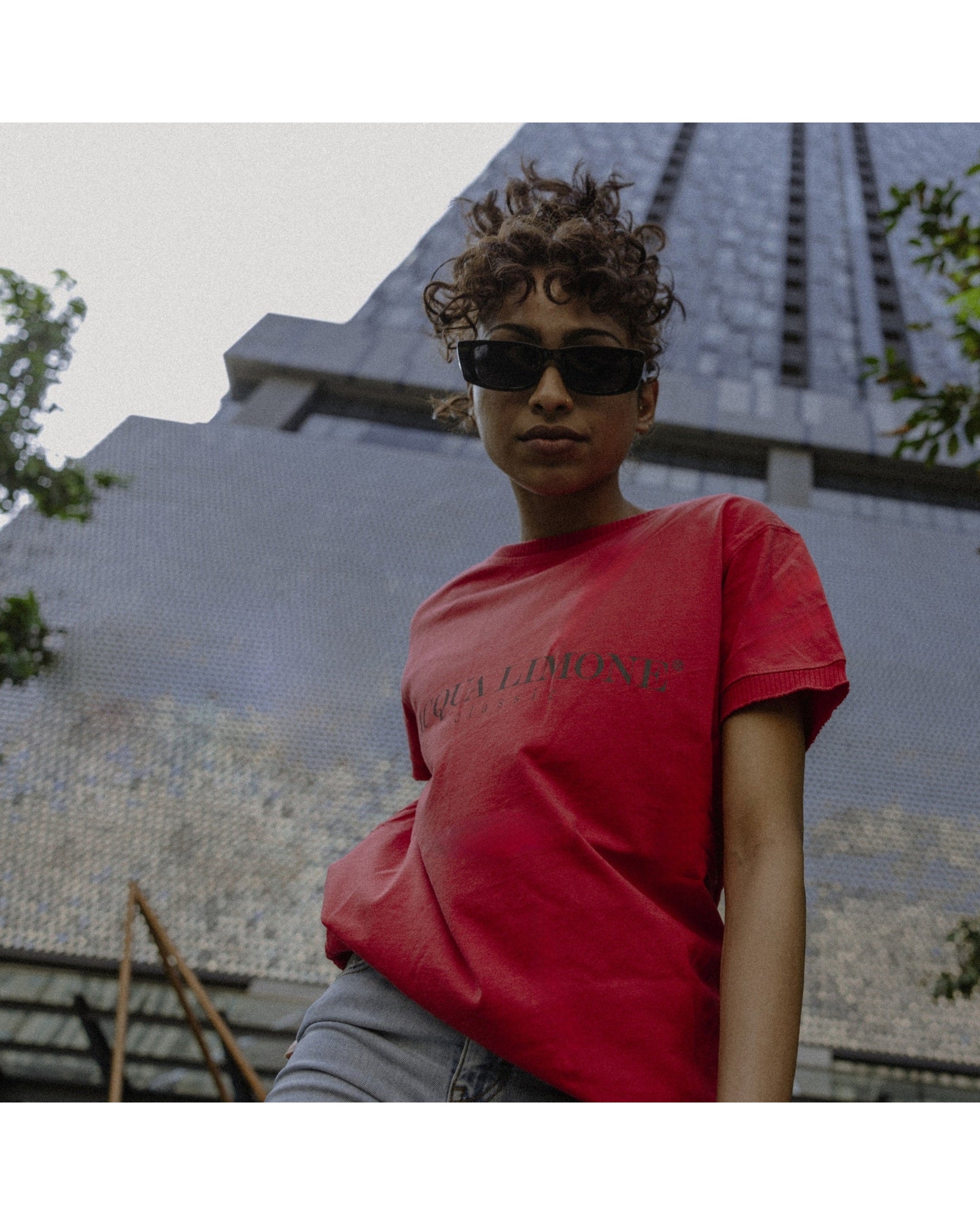 T-shirt Classic - True Red - Acqua Limone