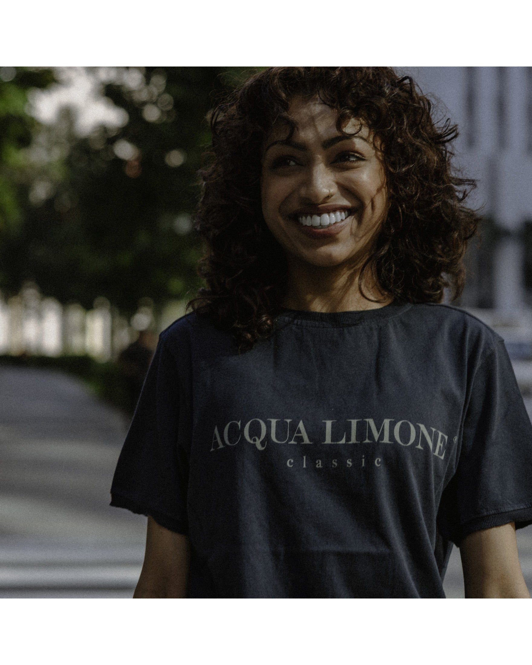T-shirt Classic - Navy - Acqua Limone