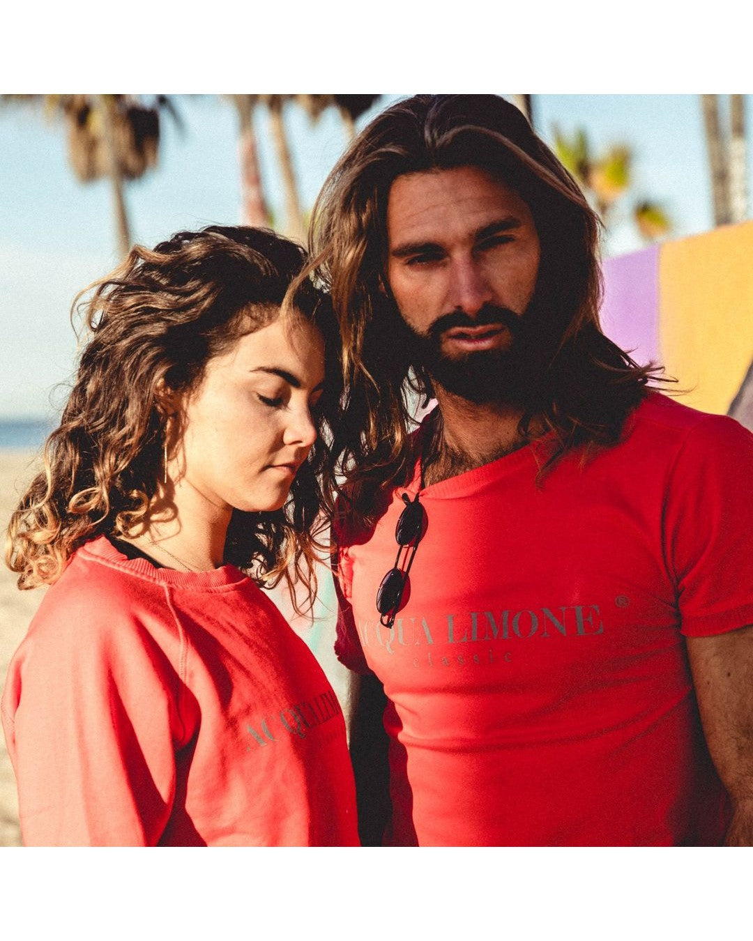 T-shirt Classic - True Red - Acqua Limone