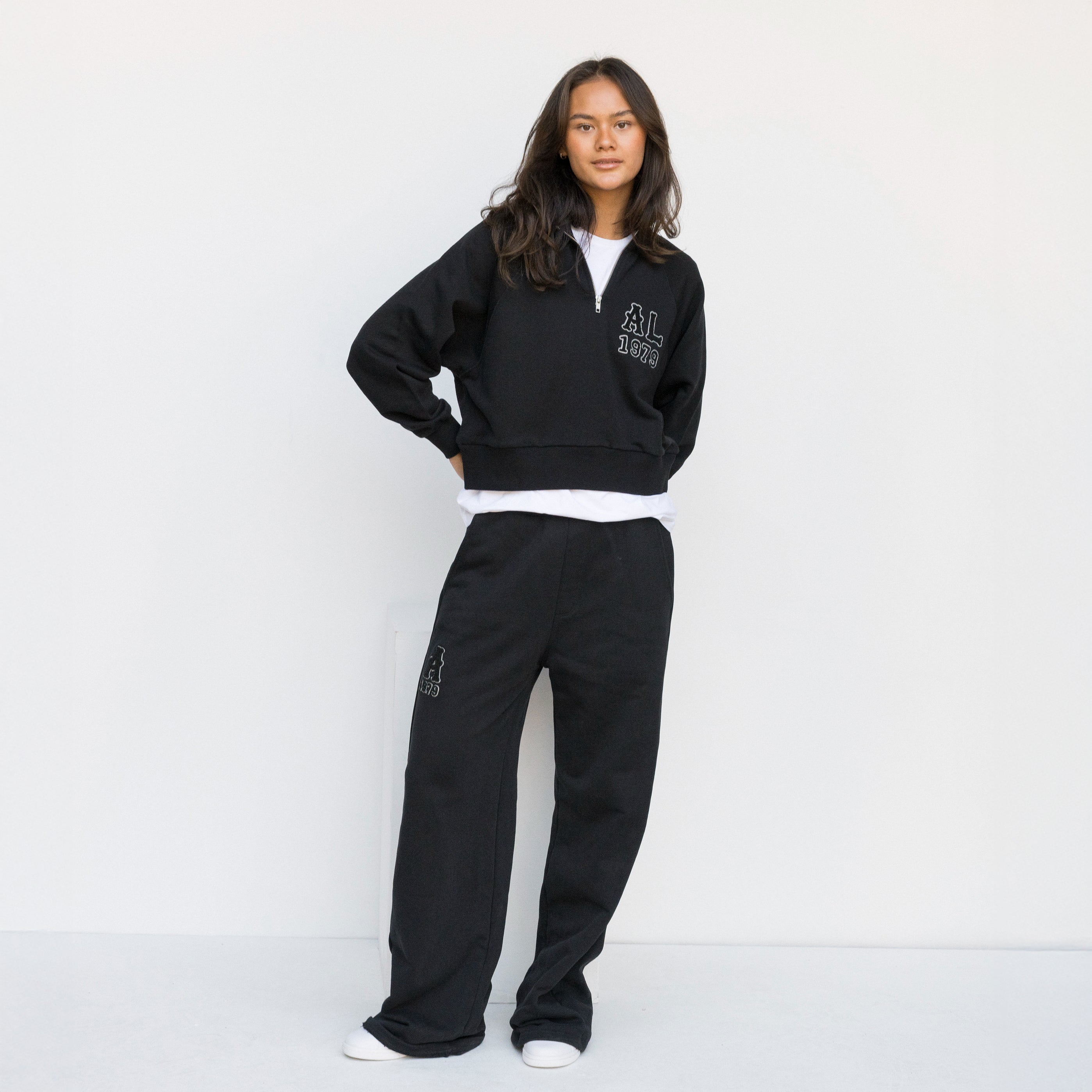 Ivy Track Pants - Black